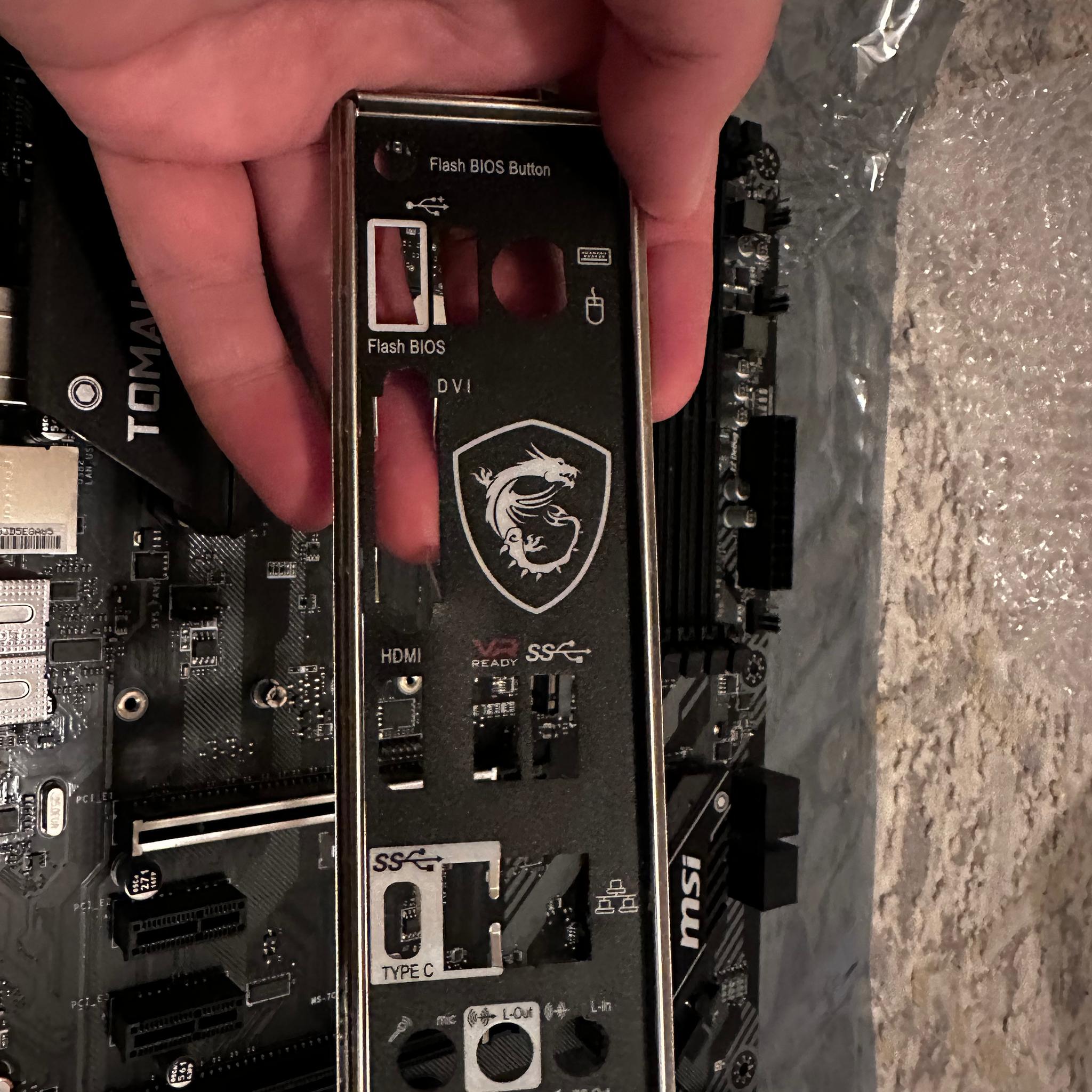 Ryzen 7 3700x with MSI B450 Tomahawk Max motherboard