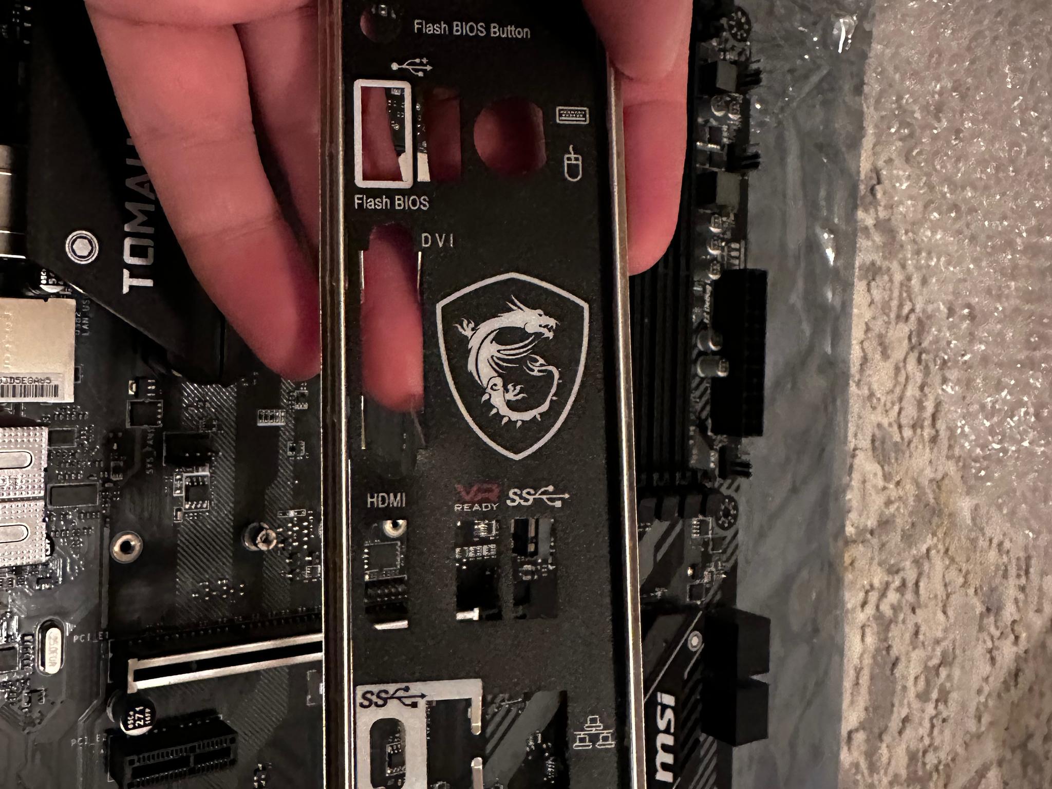 Ryzen 7 3700x with MSI B450 Tomahawk Max motherboard