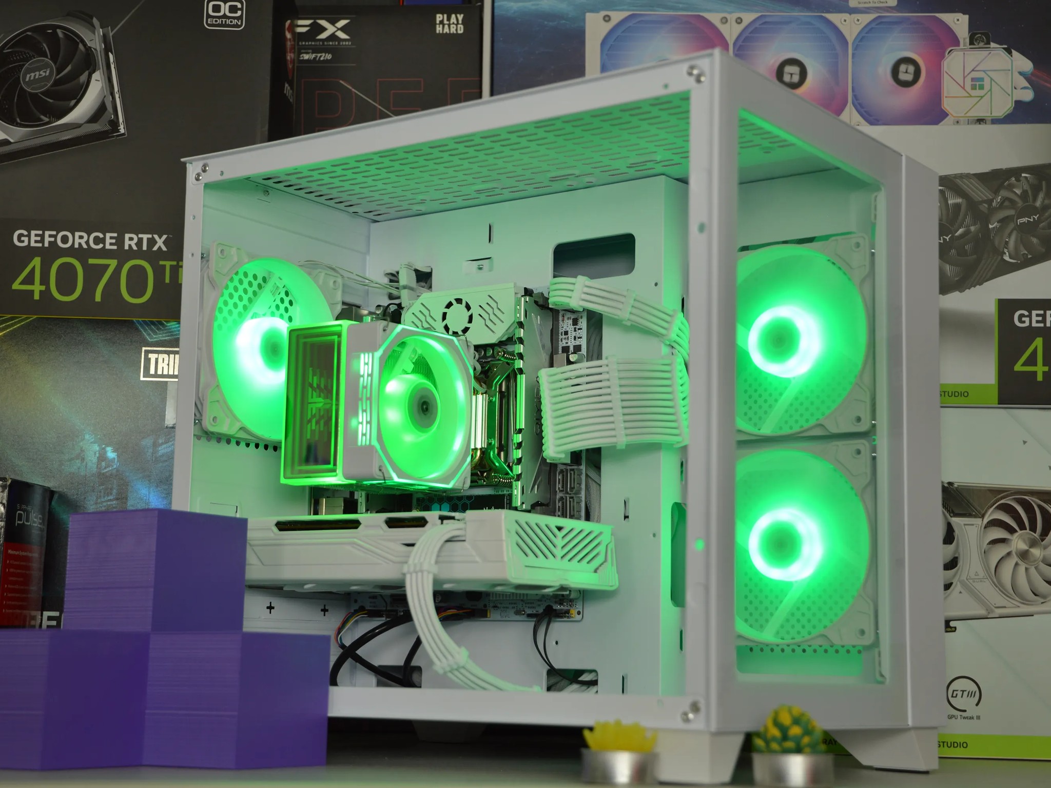 ⚪⚪| RX 580 8GB | INTEL XEON E5 2670 V3 | 16GB RAM | 1TB SSD | Ice Frost |