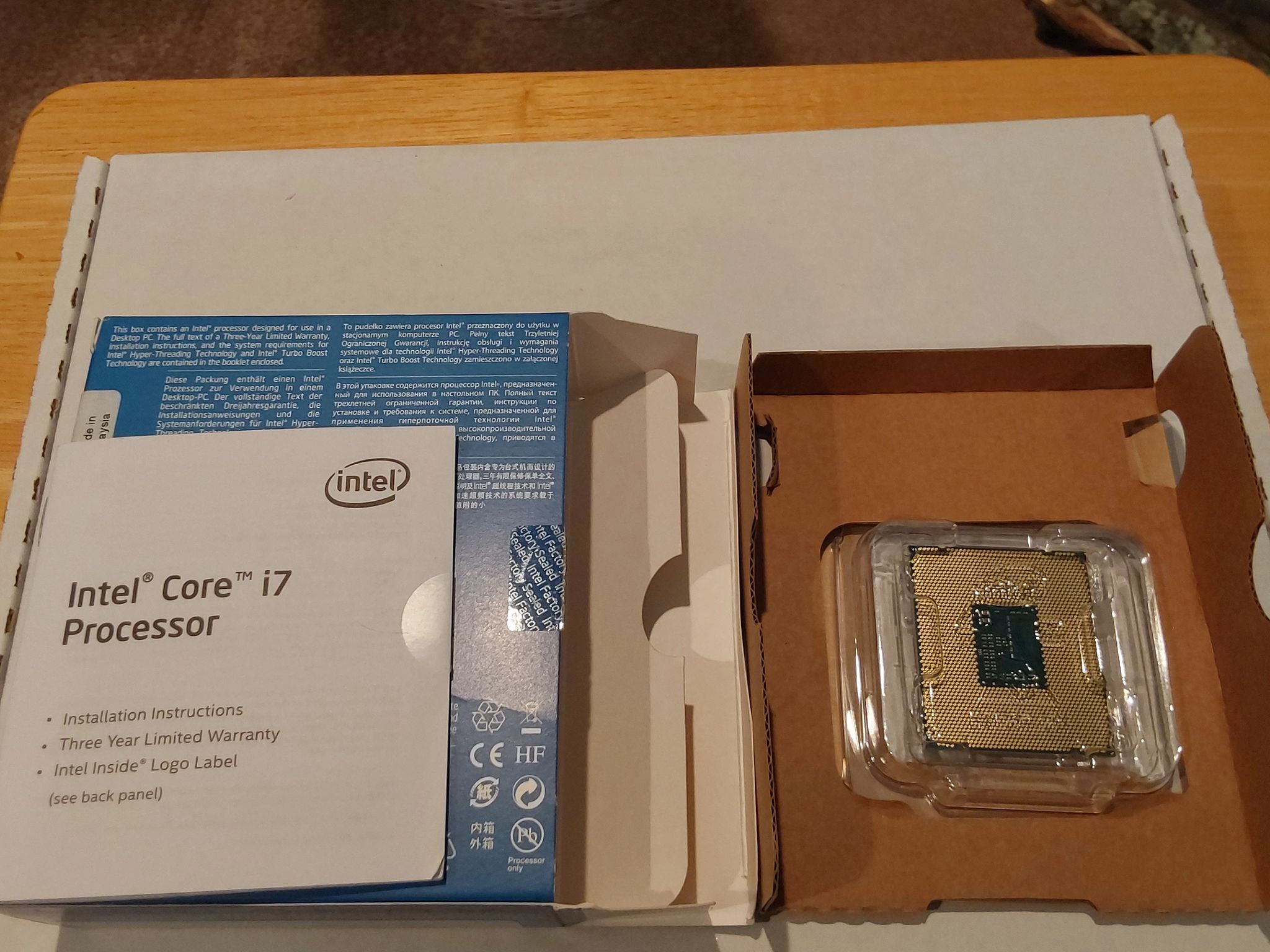 Combo Deal: Asus X99M-WS Motherboard & Intel i7 5930K Haswell-E CPU (Used)