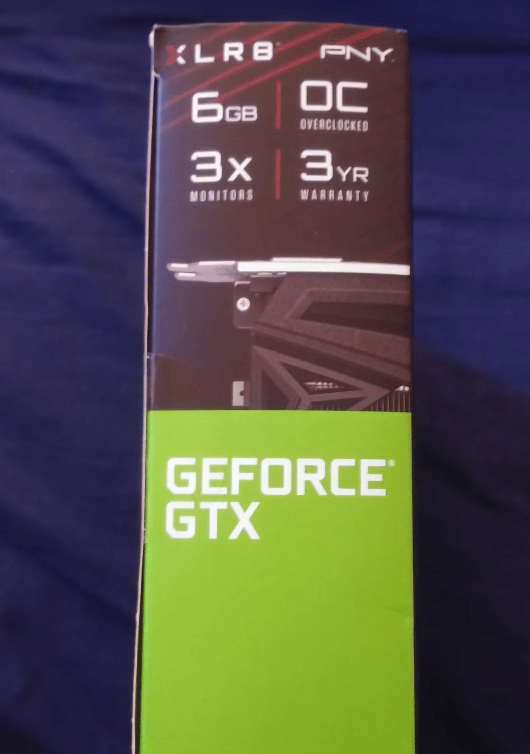 PNY GeForce GTX 1660 6GB XLR8 Factory Overclocked Graphics Card