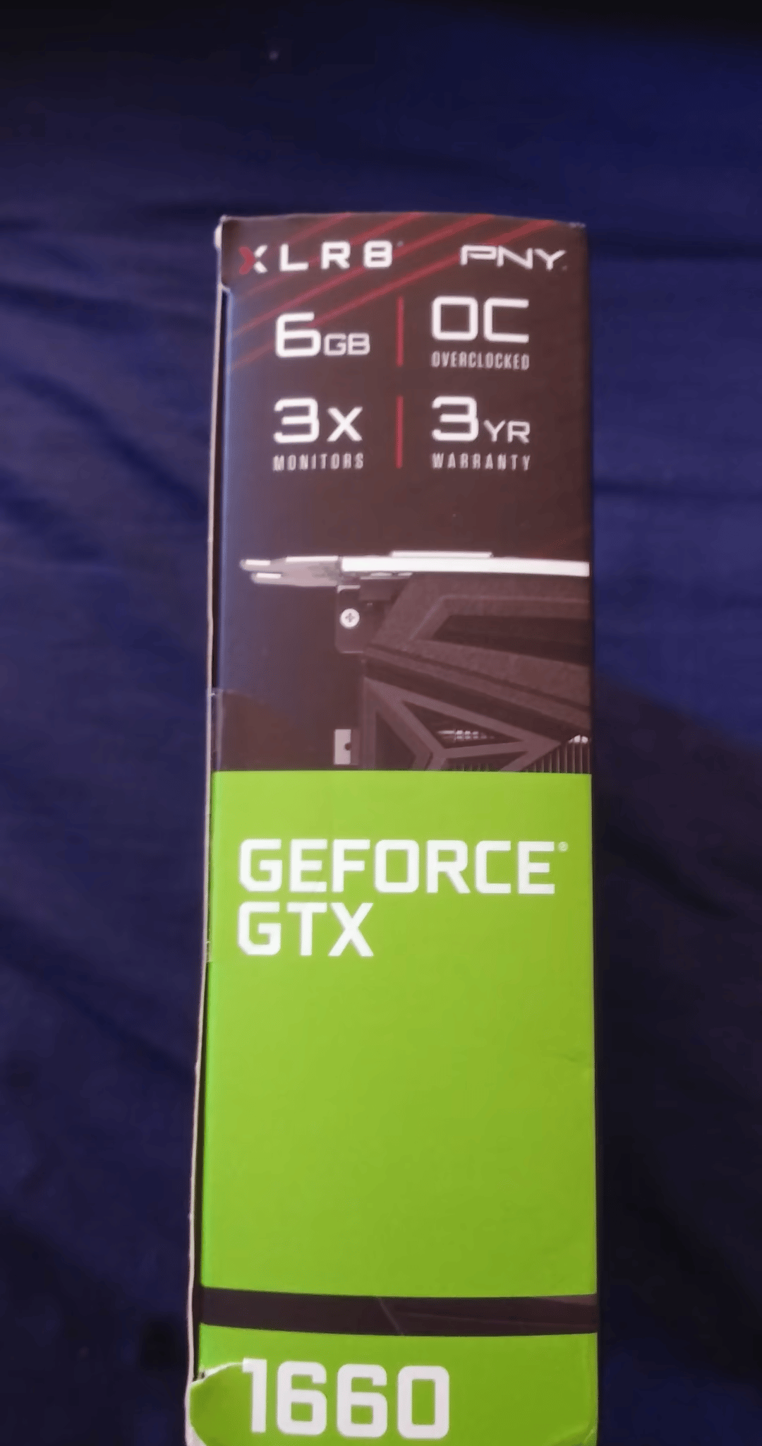 PNY GeForce GTX 1660 6GB XLR8 Factory Overclocked Graphics Card