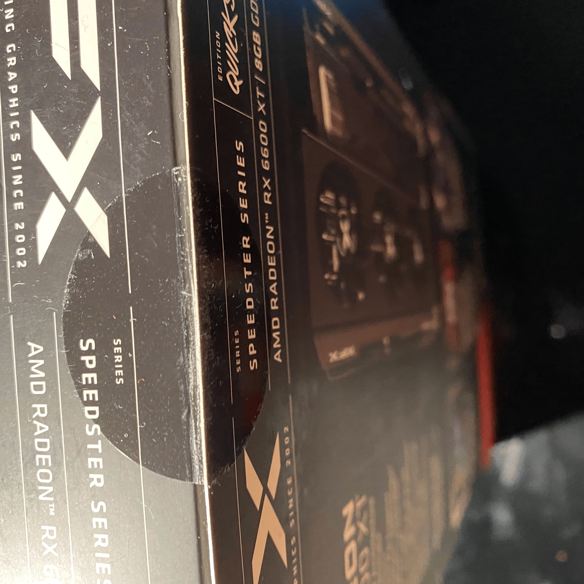 BNIB - XFX Radeon RX 6600XT 308 Black Edition