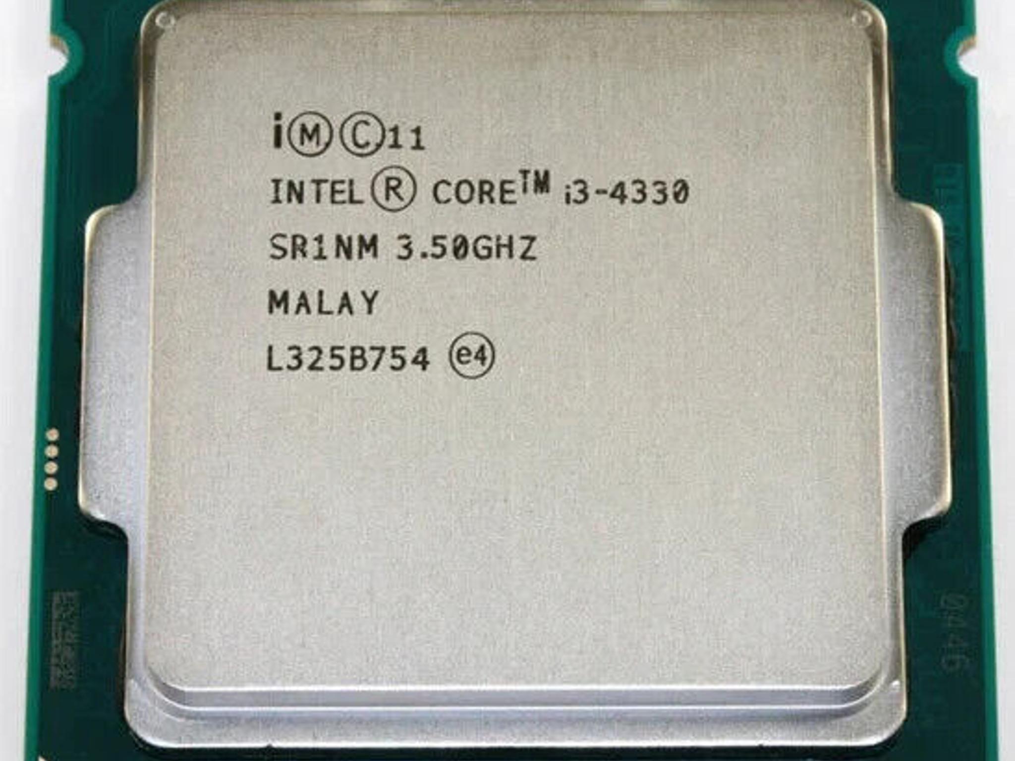 Intel Core i3 4330 Dual-Core CPU (4M Cache, 3.50GHz, 4th generation)