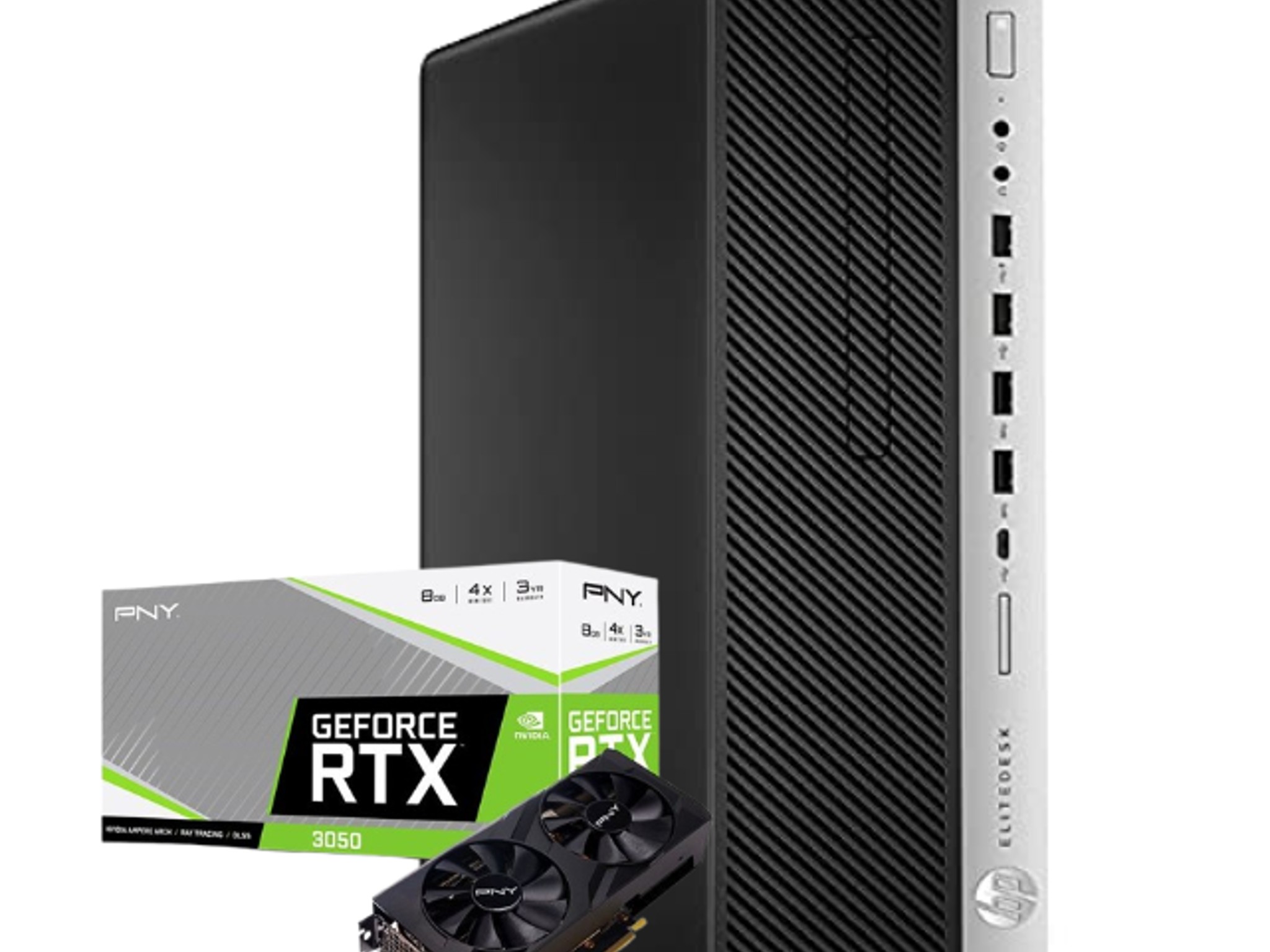 (NEED GONE) Sleeper Build Gaming PC RTX 3050 1TB SSD 32GB Ram i5-8500 Windows 11