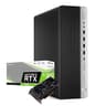 (NEED GONE) Sleeper Build Gaming PC RTX 3050 1TB SSD 32GB Ram i5-8500 Windows 11