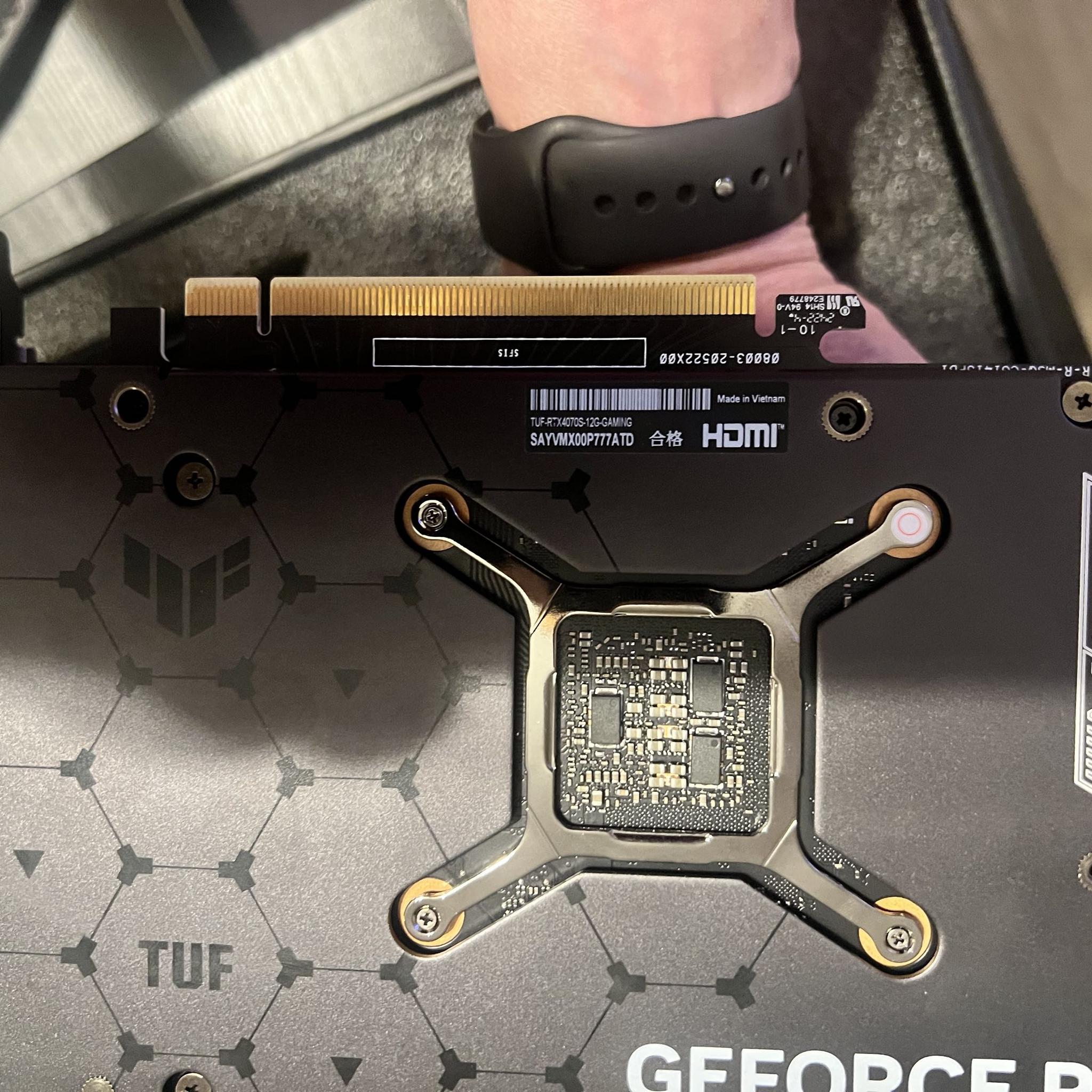 ASUS TUF RTX 4070 Super 12GB — Barely Used