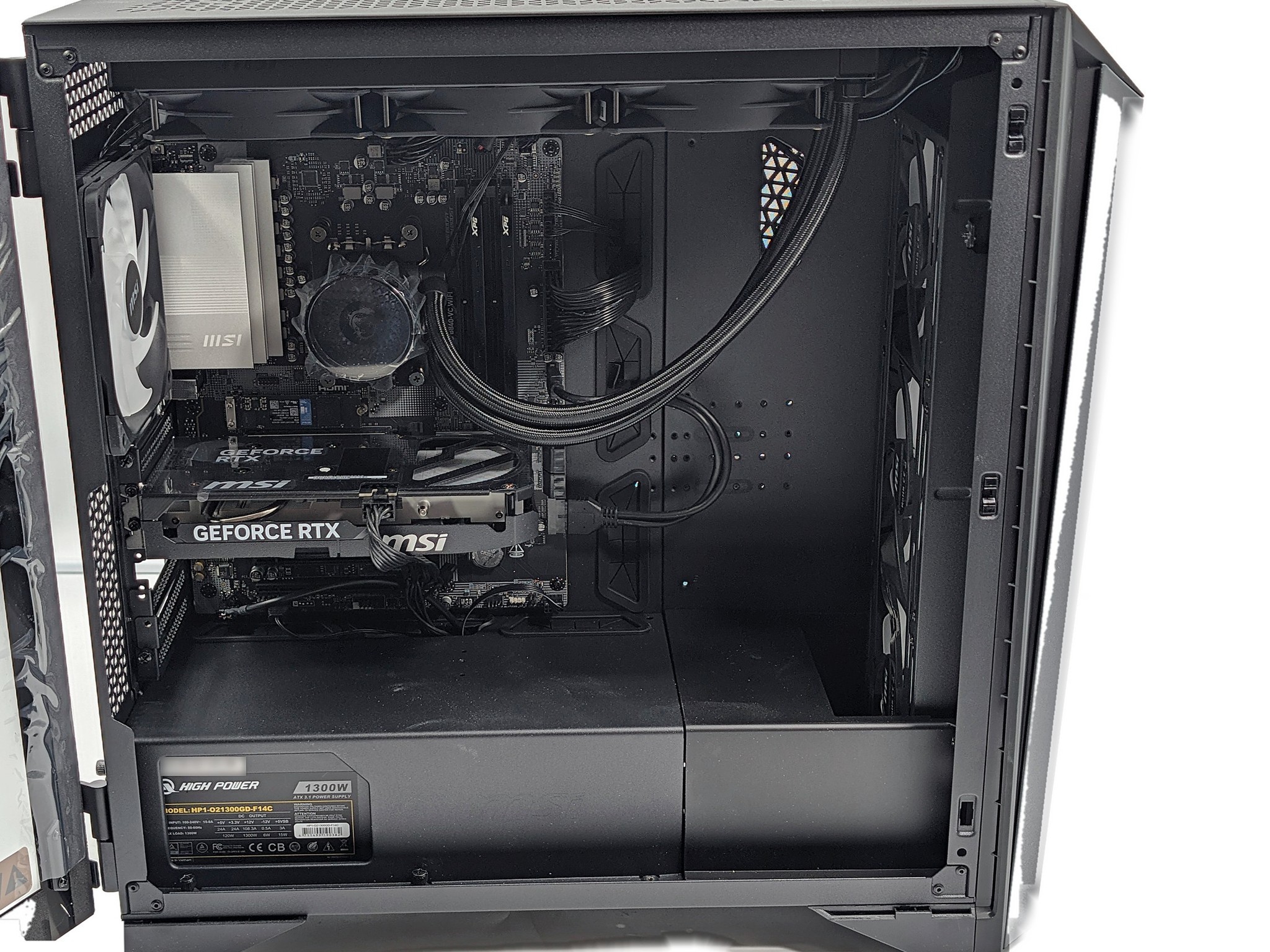 MSI Infinite ZS Gaming PC – Ryzen 7 7800X3D | RTX 5060 Ti 16GB | 32GB DDR5 | 2TB NVMe | 1300W GOLD