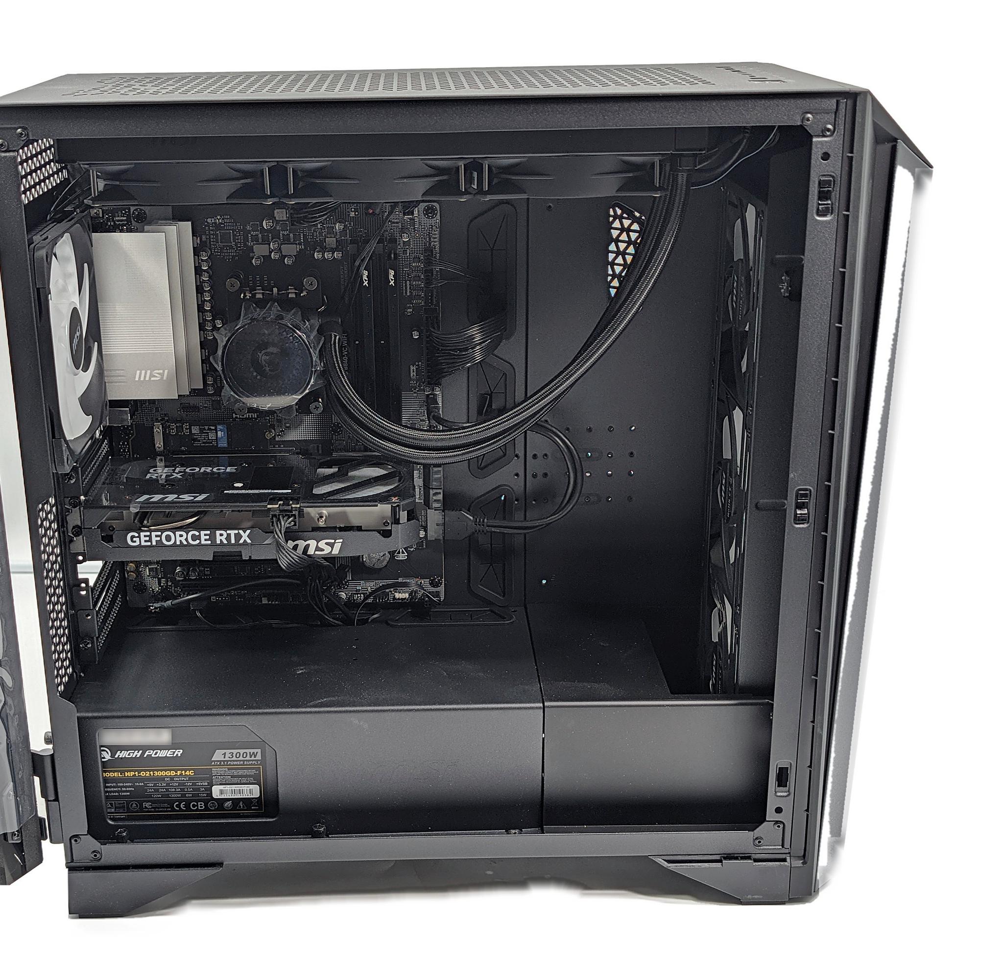 MSI Infinite ZS Gaming PC – Ryzen 7 7800X3D | RTX 5060 Ti 16GB | 32GB DDR5 | 2TB NVMe | 1300W GOLD
