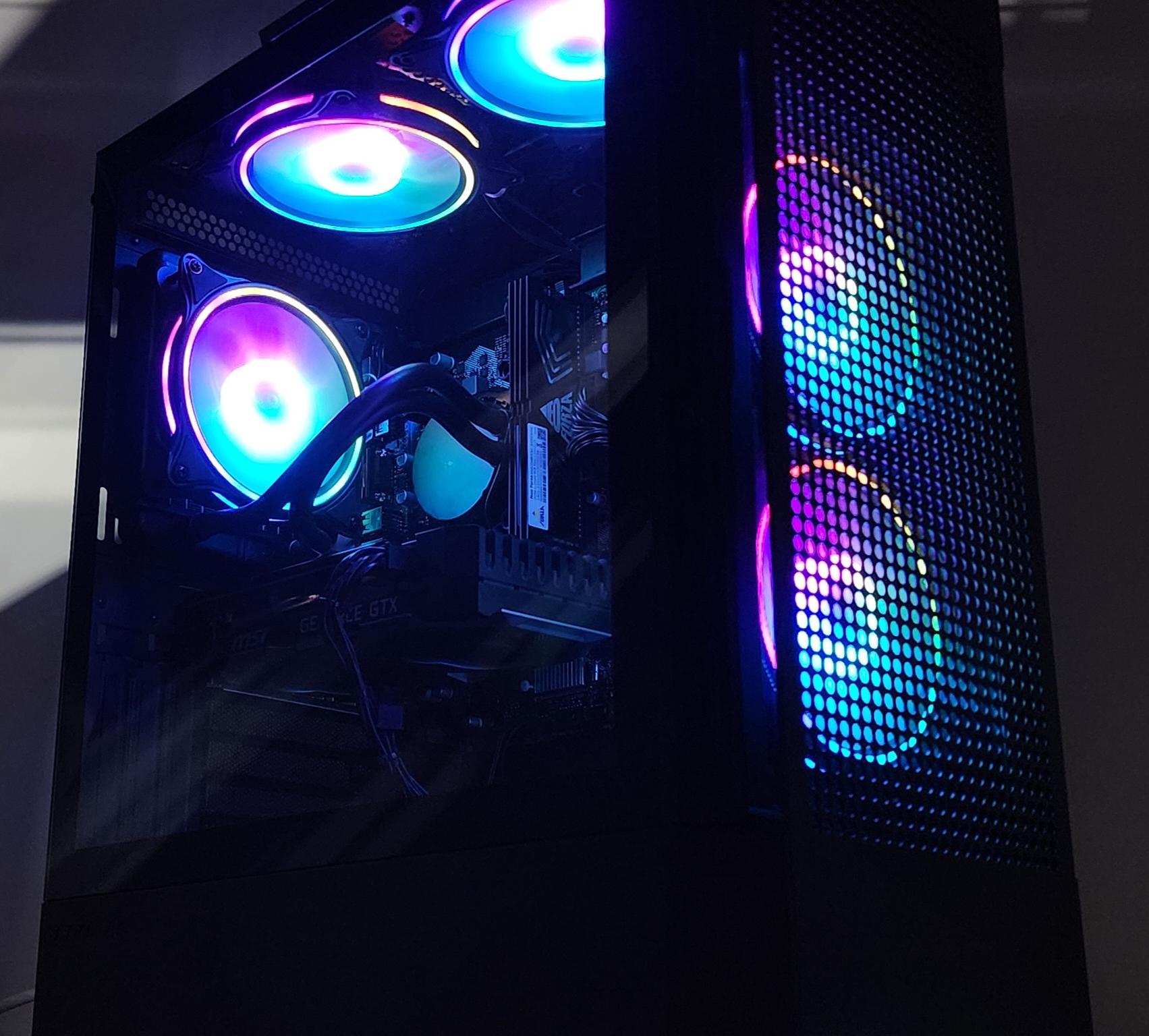 Gaming PC i7-11700F 16GB RAM 1TB SSD GTX 1660 Ti 6GB Windows 11 Computer