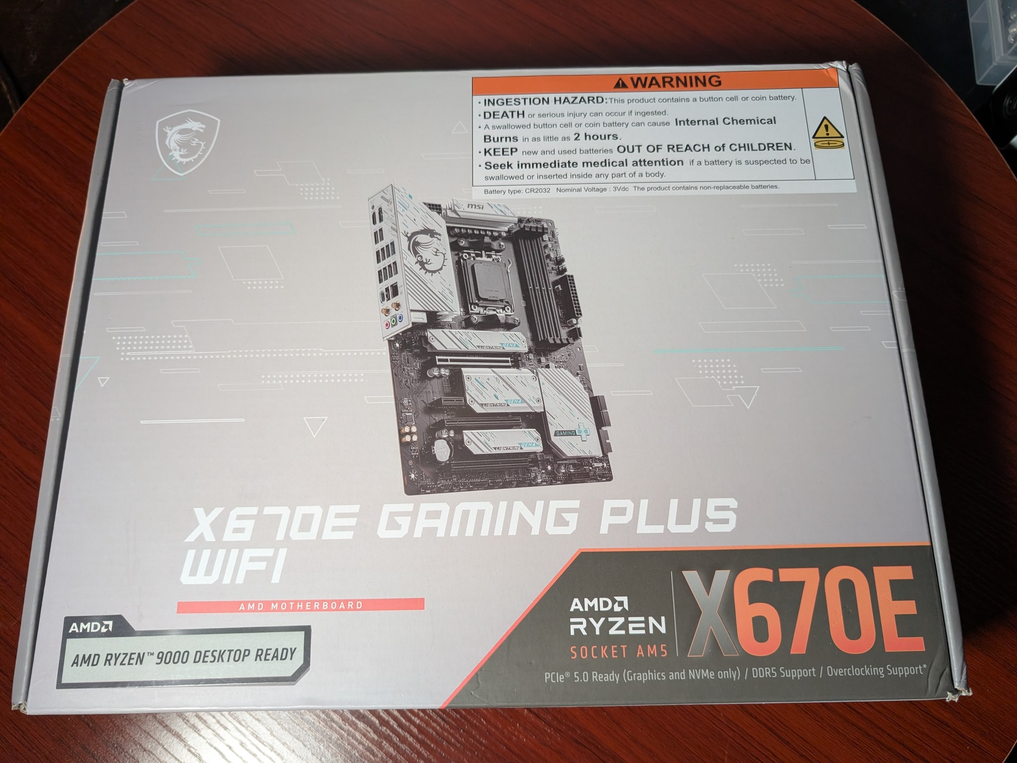 MSI X670E GAMING PLUS WIFI
