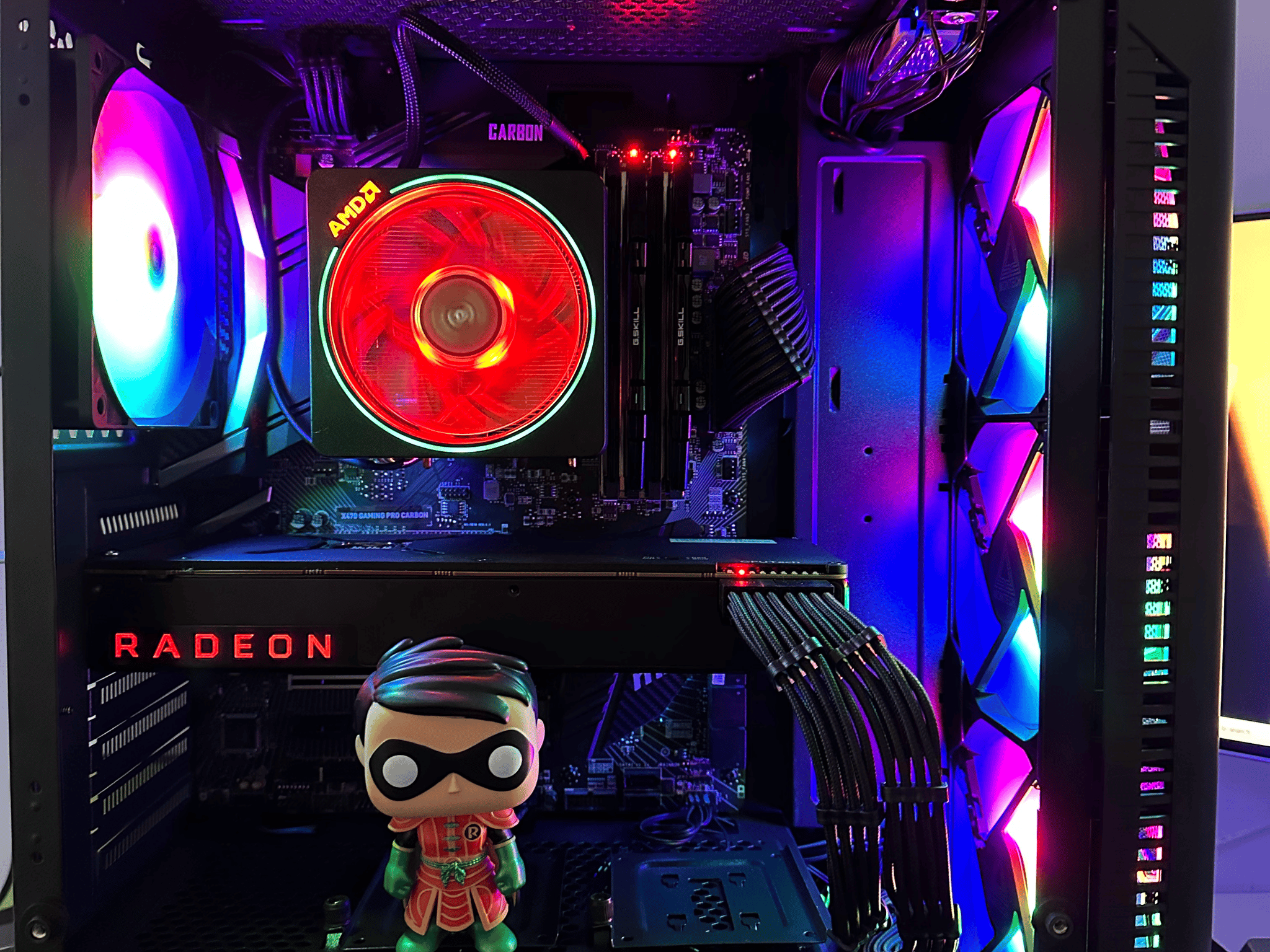 Robin DC || Gaming PC- Ryzen 2700X 8Cores/16 Threads-RX Vega 64 8GB HBM2-16GB DDR4 RAM-1TB WD  SSD