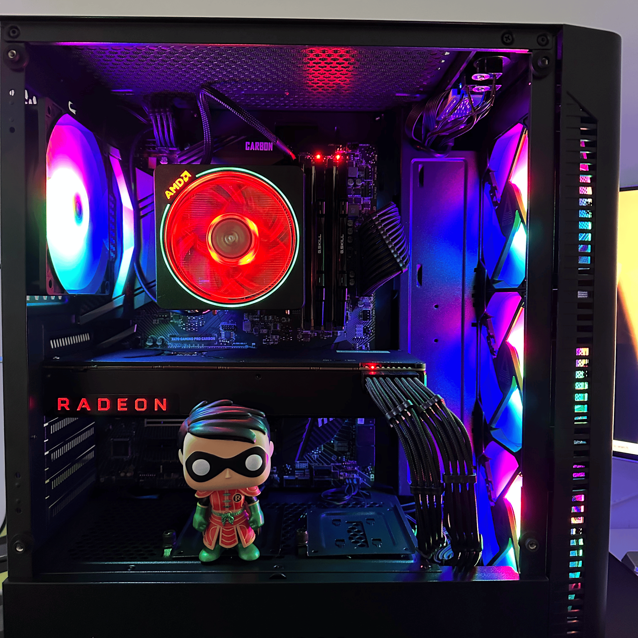 Robin DC || Gaming PC- Ryzen 2700X 8Cores/16 Threads-RX Vega 64 8GB HBM2-16GB DDR4 RAM-1TB WD  SSD