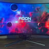 AOC - CQ32G3SE 32" 2K 165 Hz Curved FreeSync Premium Monitor - Black/Red