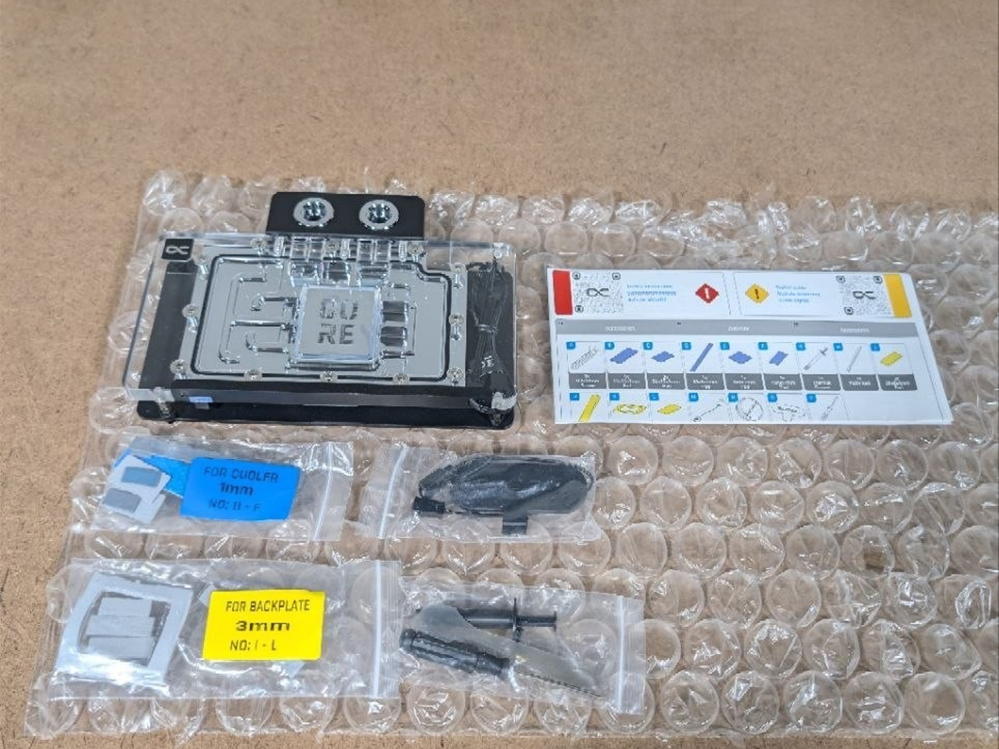 Alphacool Core Geforce RTX 5080/5070Ti Reference Waterblock with Backplate