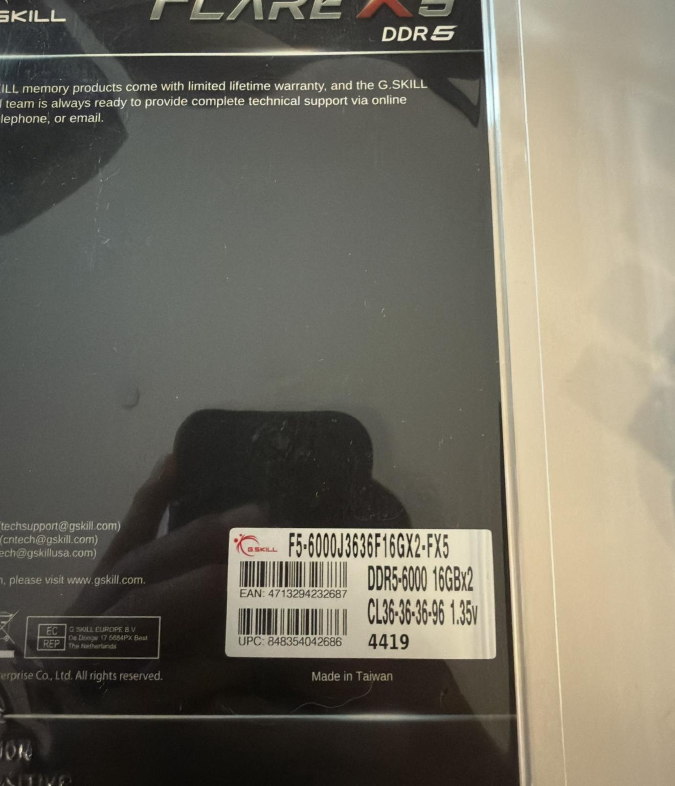 G.skill flare X5 32GB
