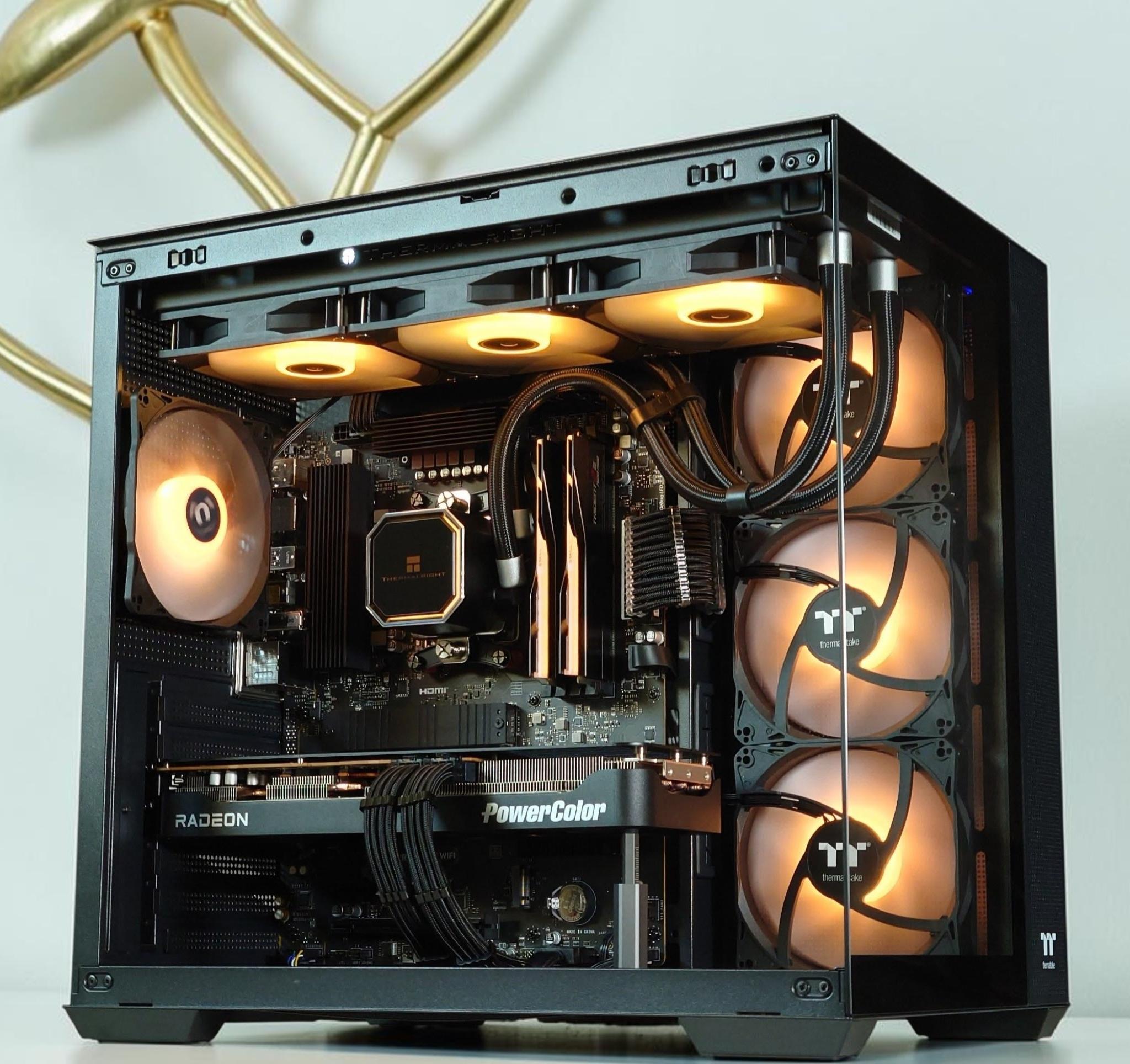🖤🪙1080P/1440P Gaming PC🪙 AMD RX 6800 XT 16GB🪙 AMD Ryzen 7 5800X 8 core🪙32GB DDR4🪙 1TB SSD