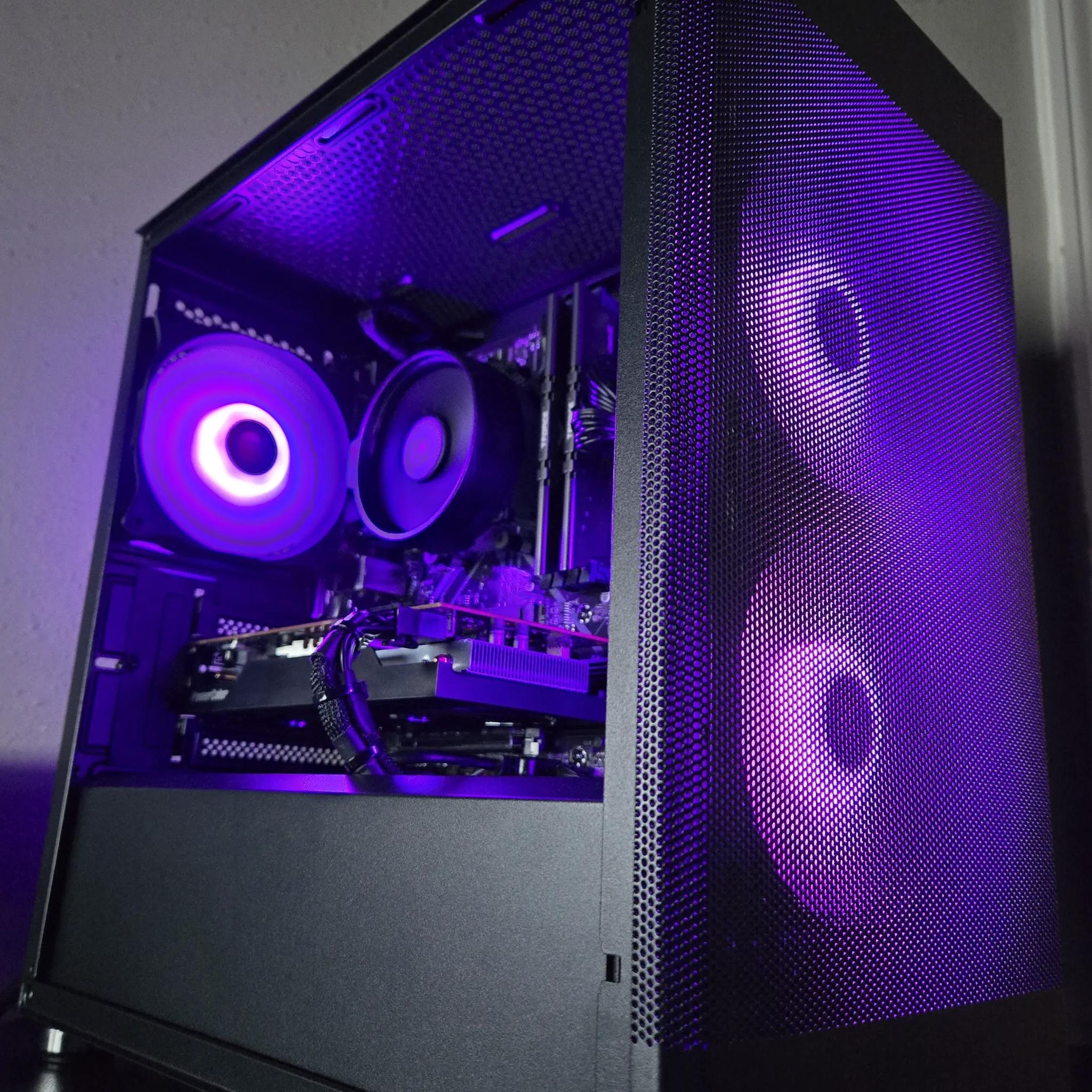 🖥️ 1080p Value King Gaming PC 👑 Ryzen 5 5500 + RX 6600