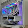 RTX 5090 Ryzen 7 9800x3d Whiteout Gaming PC
