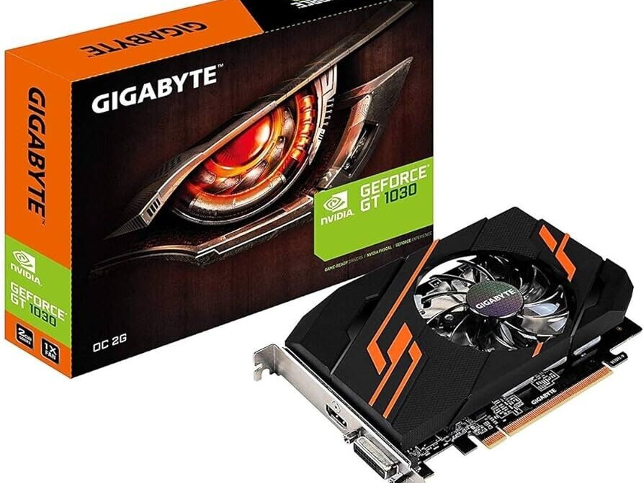 GIGABYTE NVIDIA GeForce GT 1030 OC – 2GB GDDR5, Good Condition, Compact & Reliable!