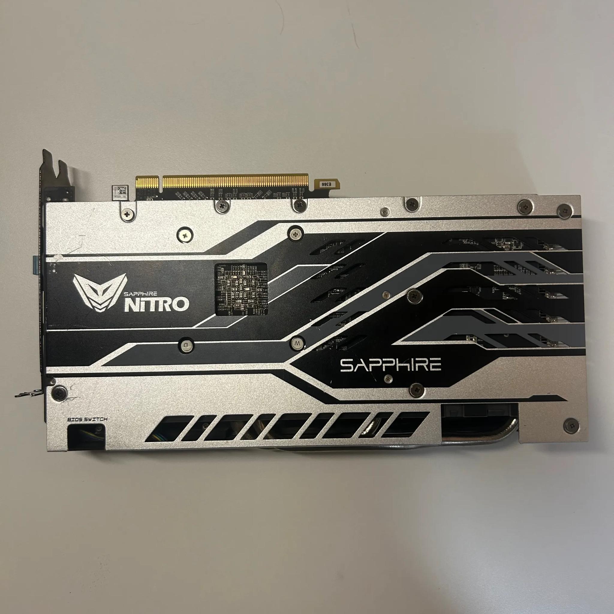SAPPHIRE NITRO+ RX 580 8G GDDR5 OC (DUAL HDMI)
