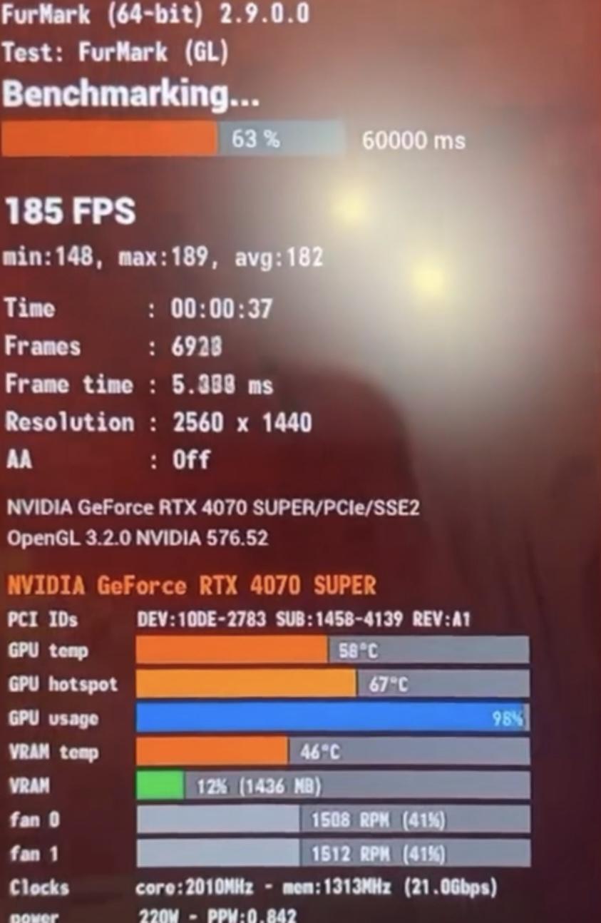 NVIDIA RTX 4070 Super OC (Gigabyte Aero)