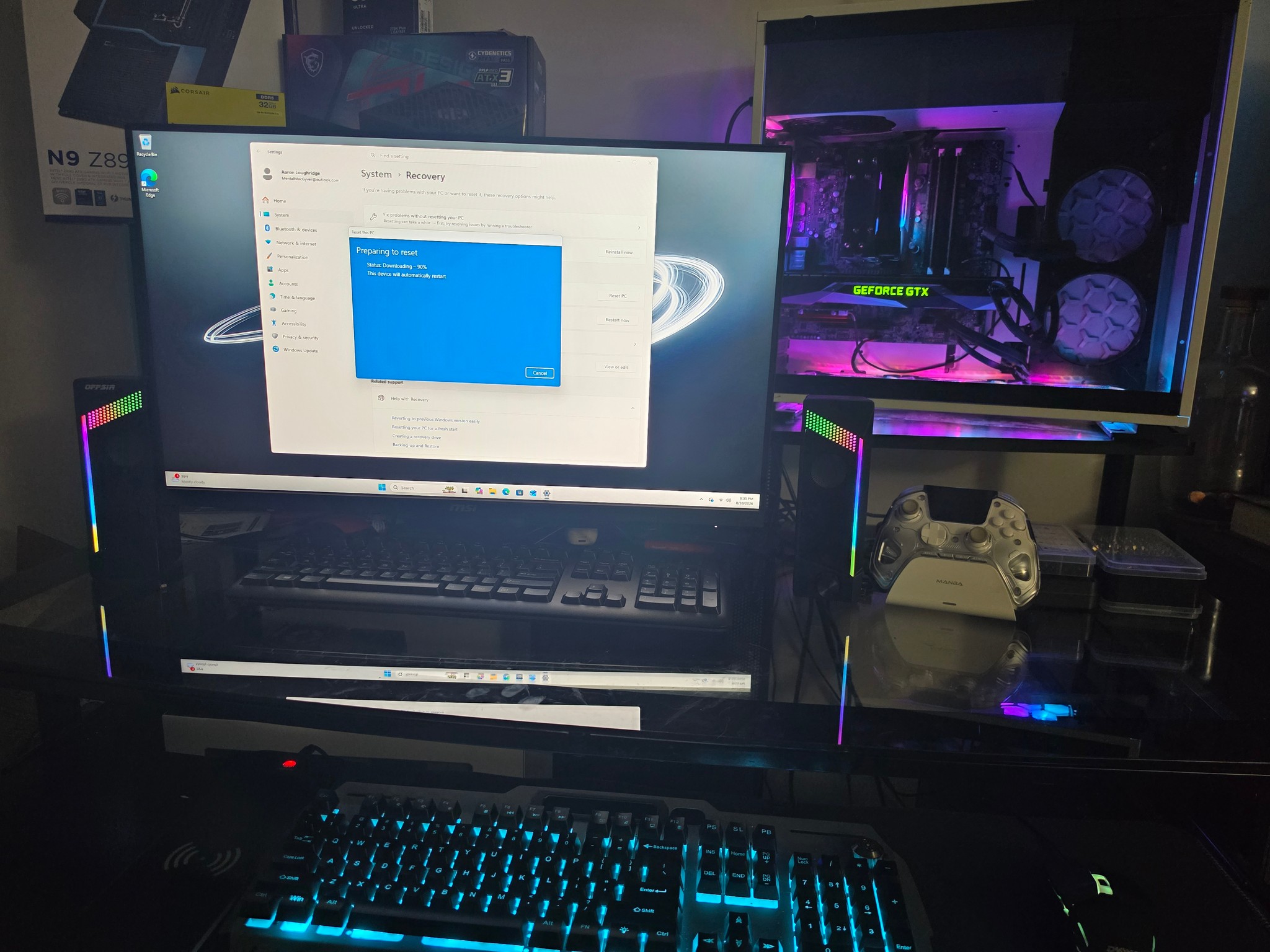 Custom Gaming PC Build