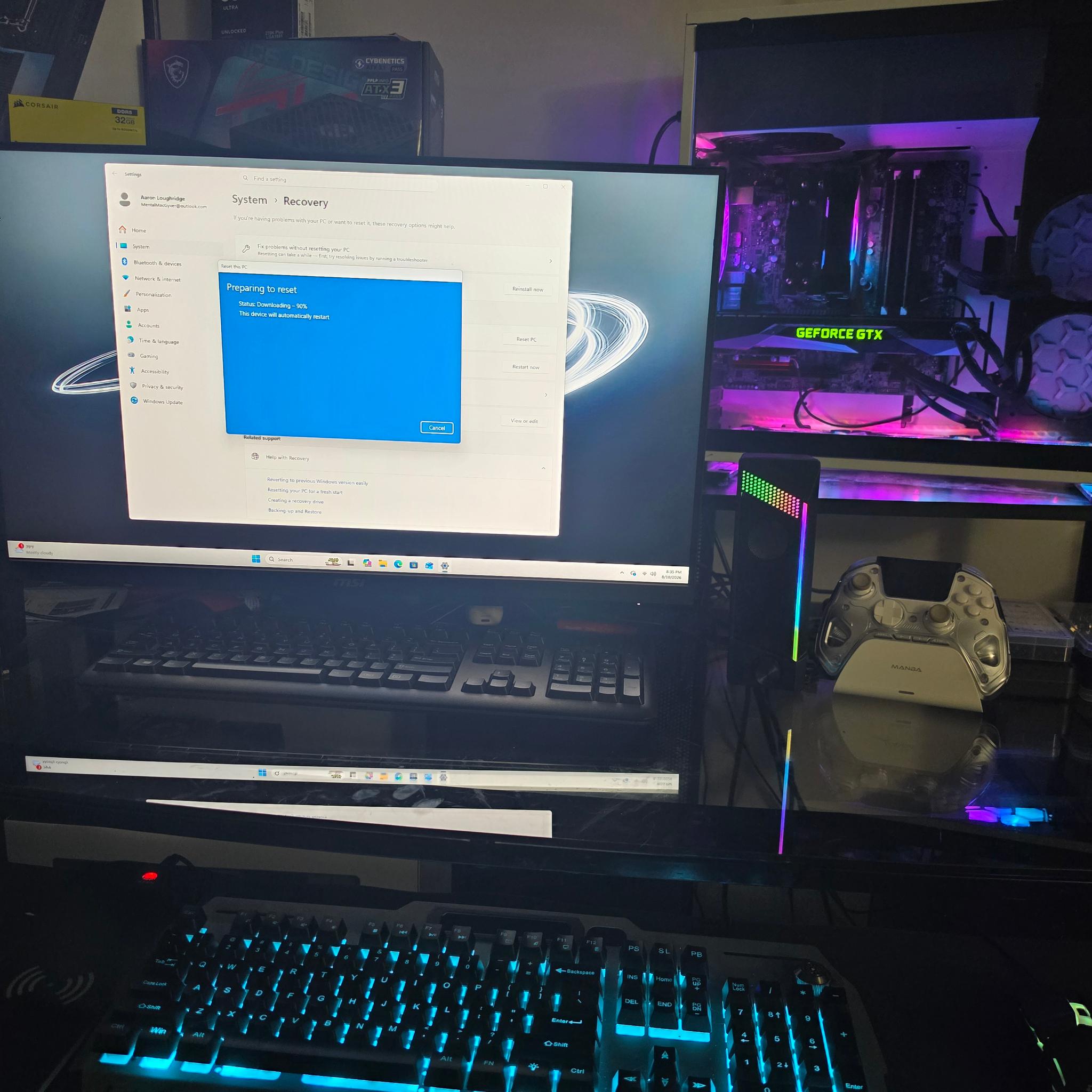 Custom Gaming PC Build