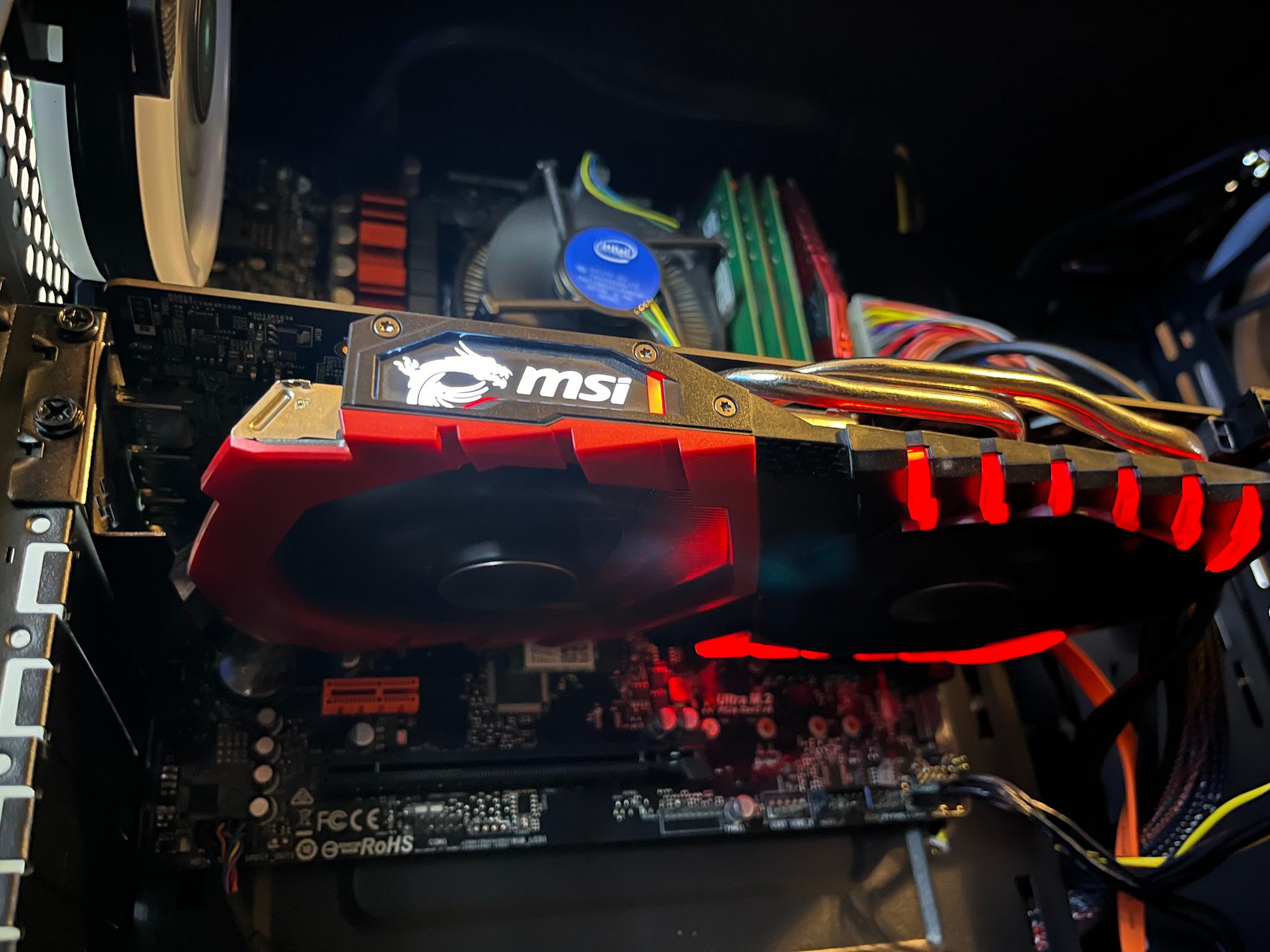 MSI AMD radeon rx570 4gb of GDDR5