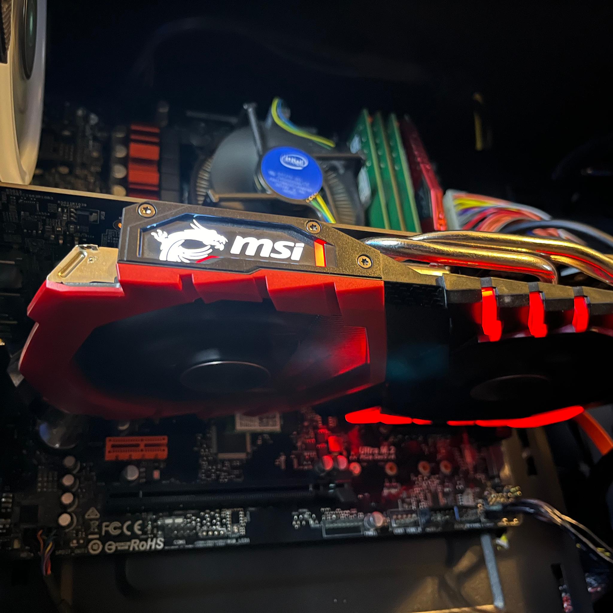 MSI AMD radeon rx570 4gb of GDDR5