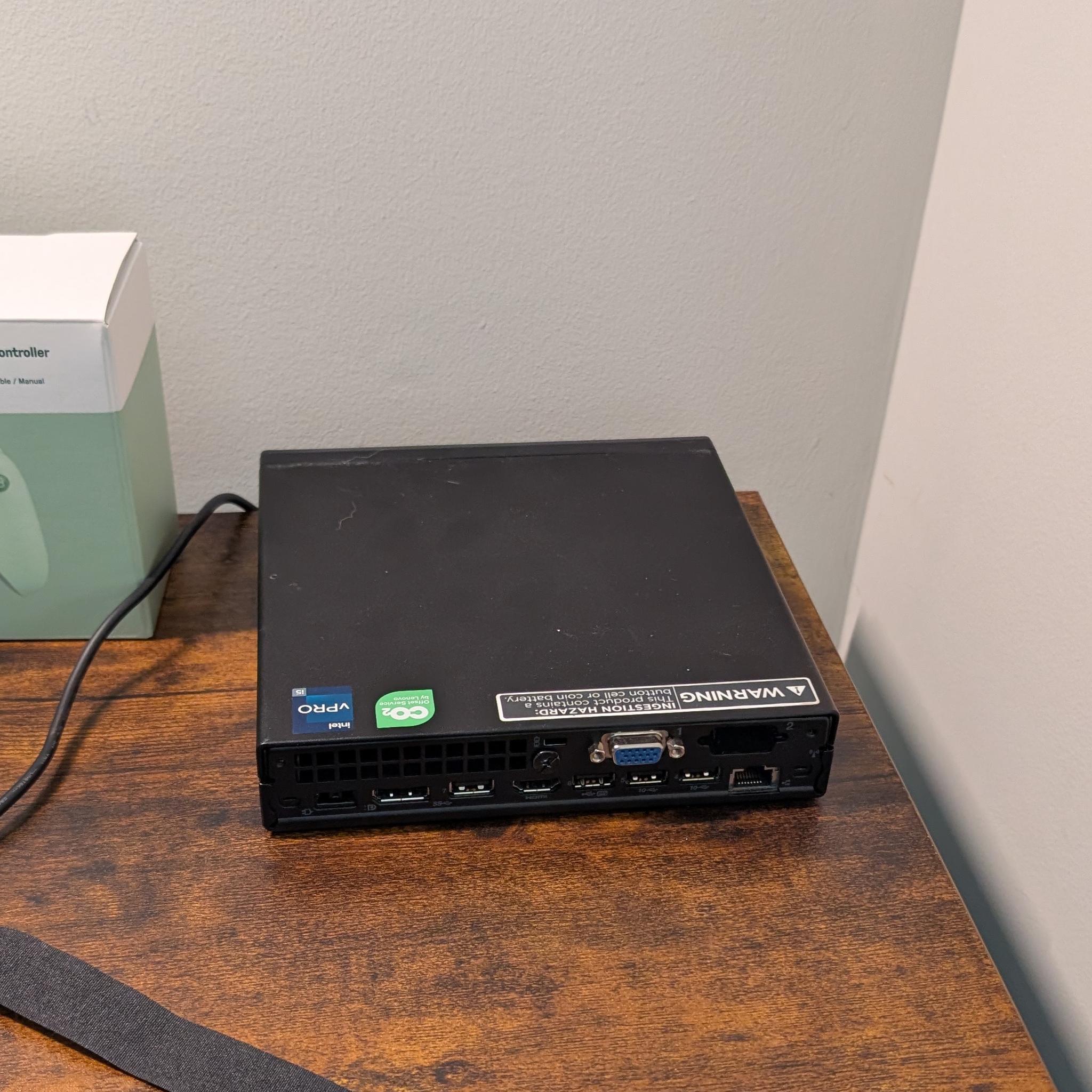 Refurbished Lenovo Workstation converted to Steam OS console with Bazzite