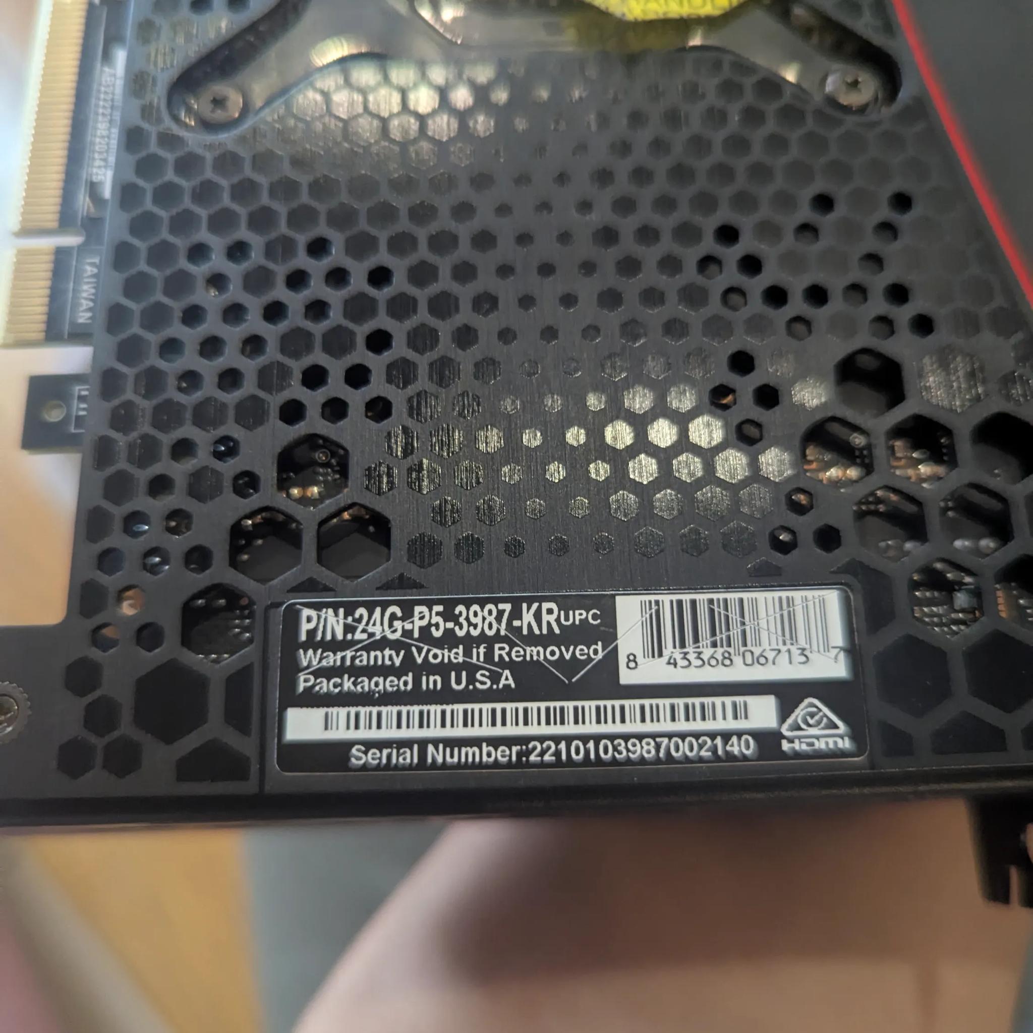 EVGA GeForce RTX 3090 FTW3 ULTRA 24GB vRAM GAMING Video Card  Excelent Condition