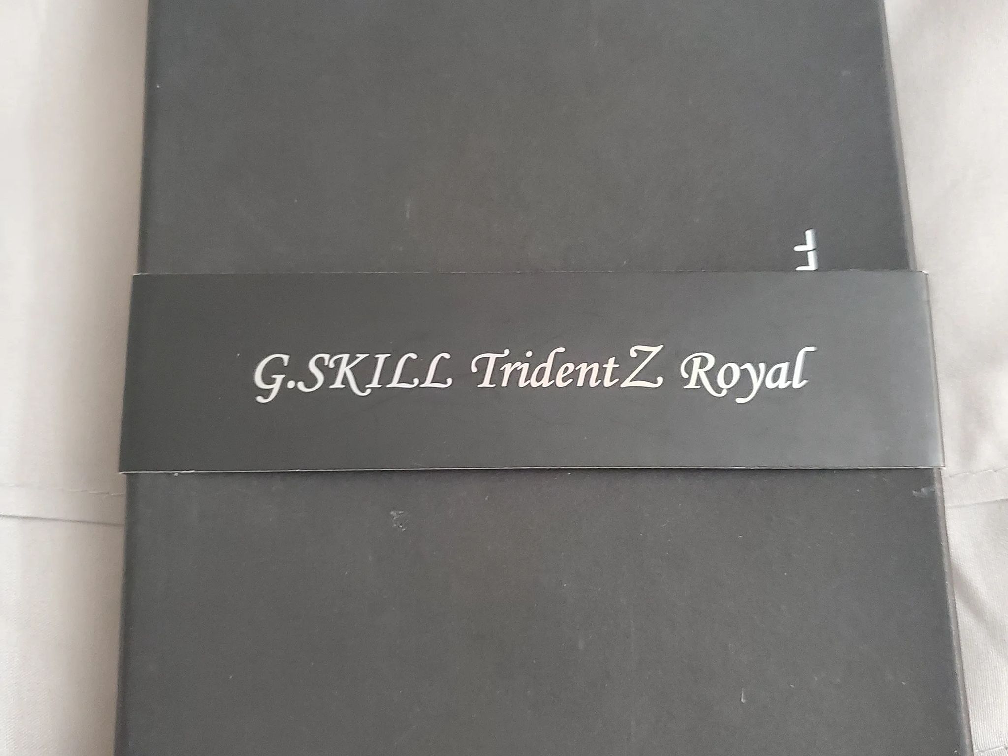 2x8gb G.Skill Trident Z Royal 3600mhz CL16
