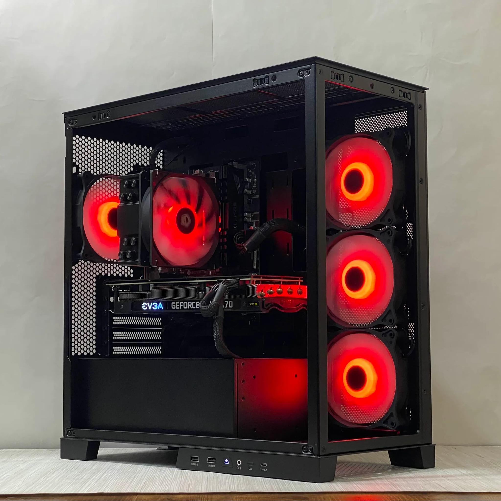 RTX 3070, Ryzen 5 5600, 32GB DDR4, 1TB NVMe SSD, WiFi - Gaming PC w/ Windows Activated