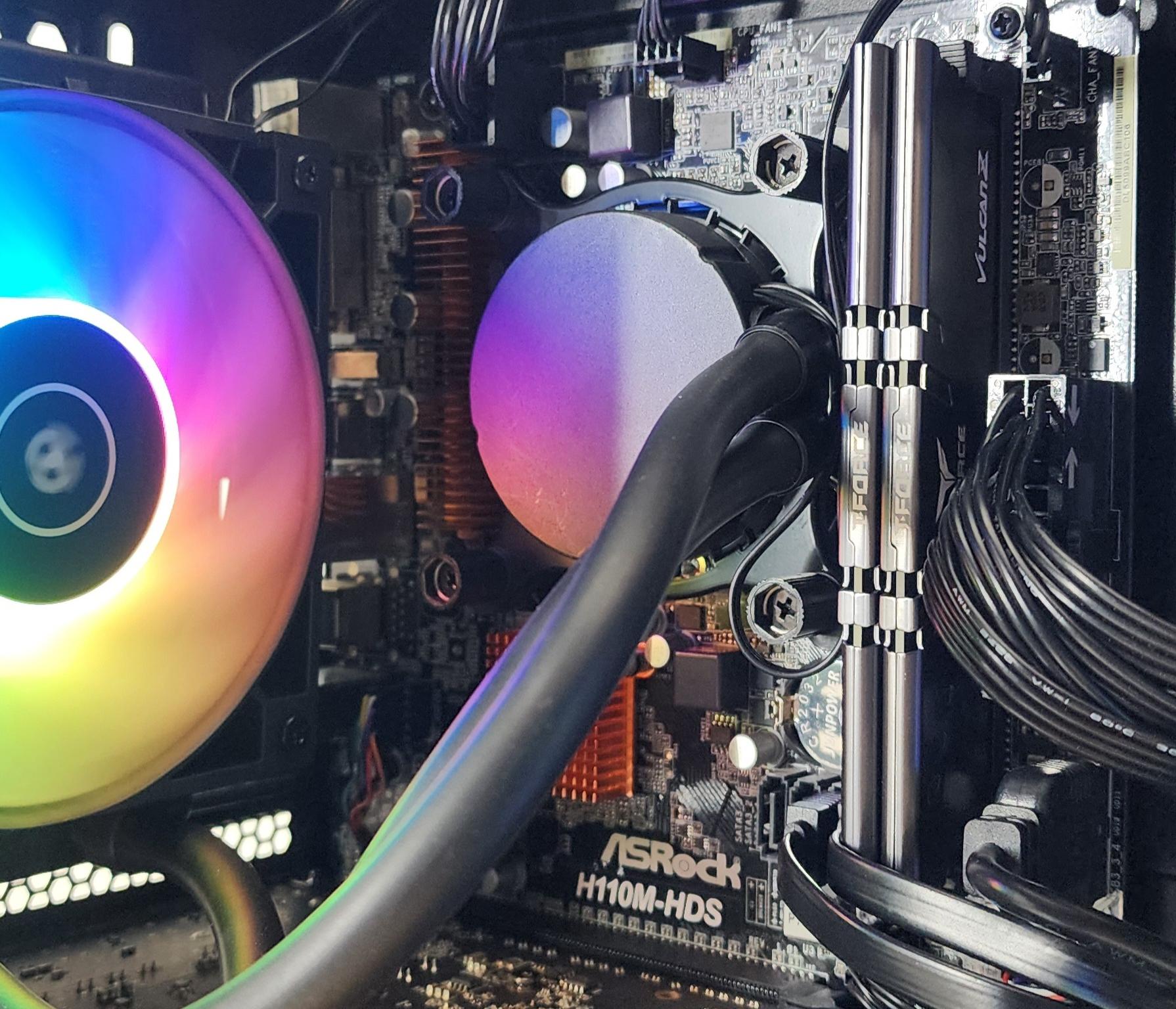 Gaming PC i5-7500 16GB RAM 240GB SSD + 1TB HDD RX 470 8GB Windows 11 Computer