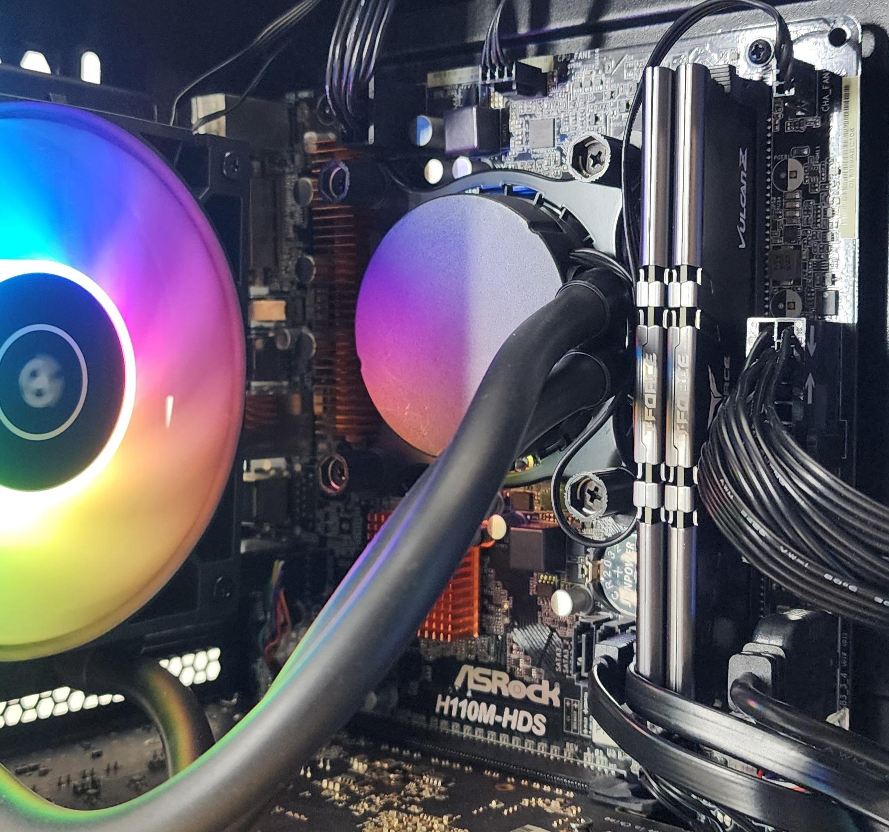 Gaming PC i5-7500 16GB RAM 240GB SSD + 1TB HDD RX 470 8GB Windows 11 Computer