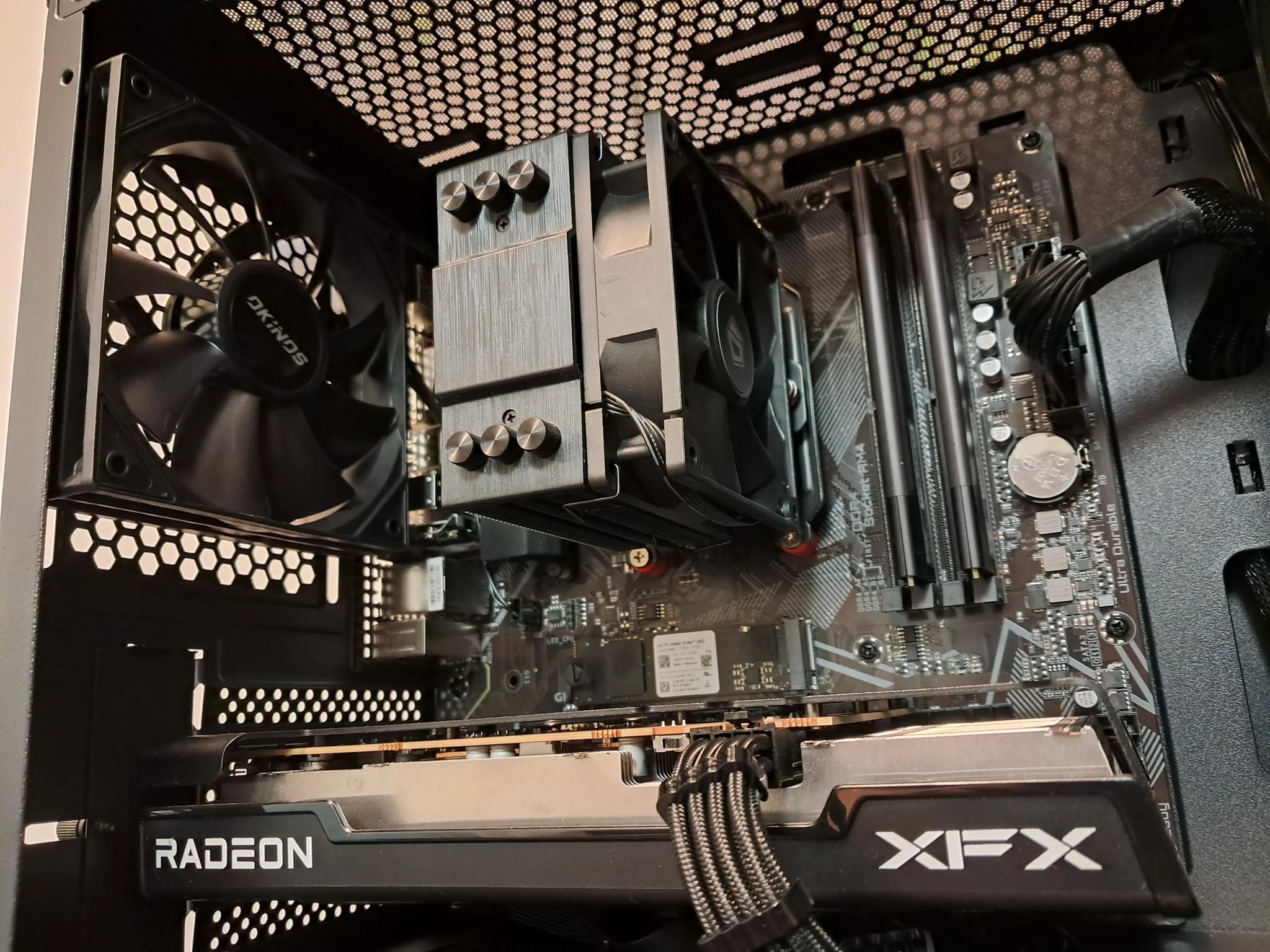 🪵Sleek Woodgrain AMD Gamer!🪵Ryzen 5 3500X | Radeon RX 6600 | 1TB SSD | 16GB DDR4-3200