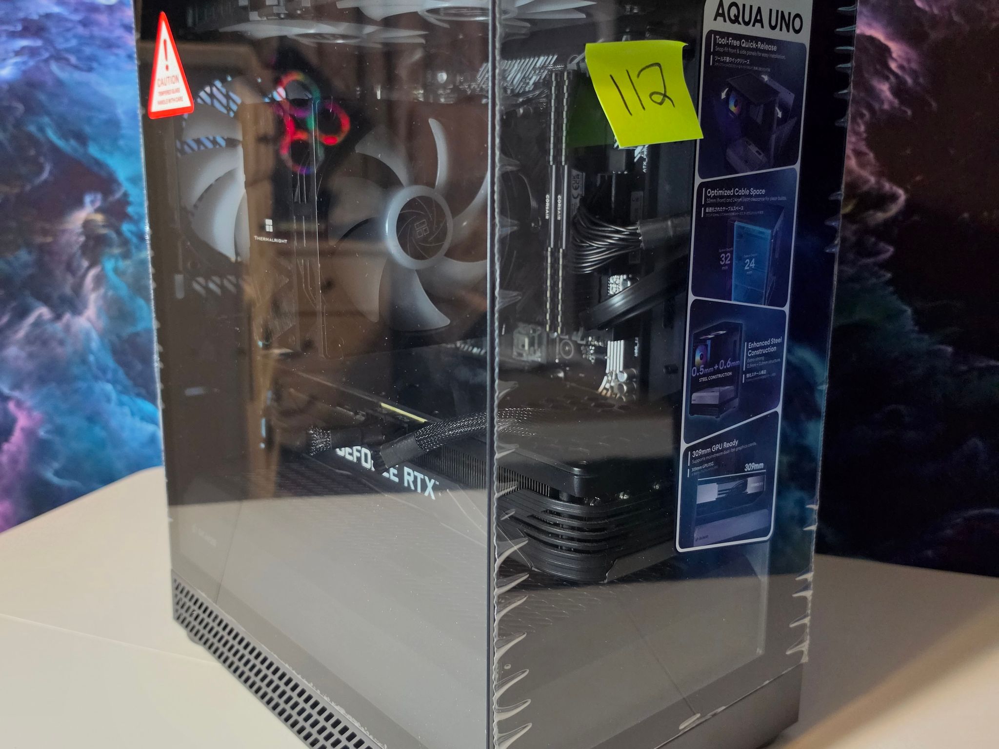 PNY RTX 3070 8gb + Ryzen 3700x PC Build #112