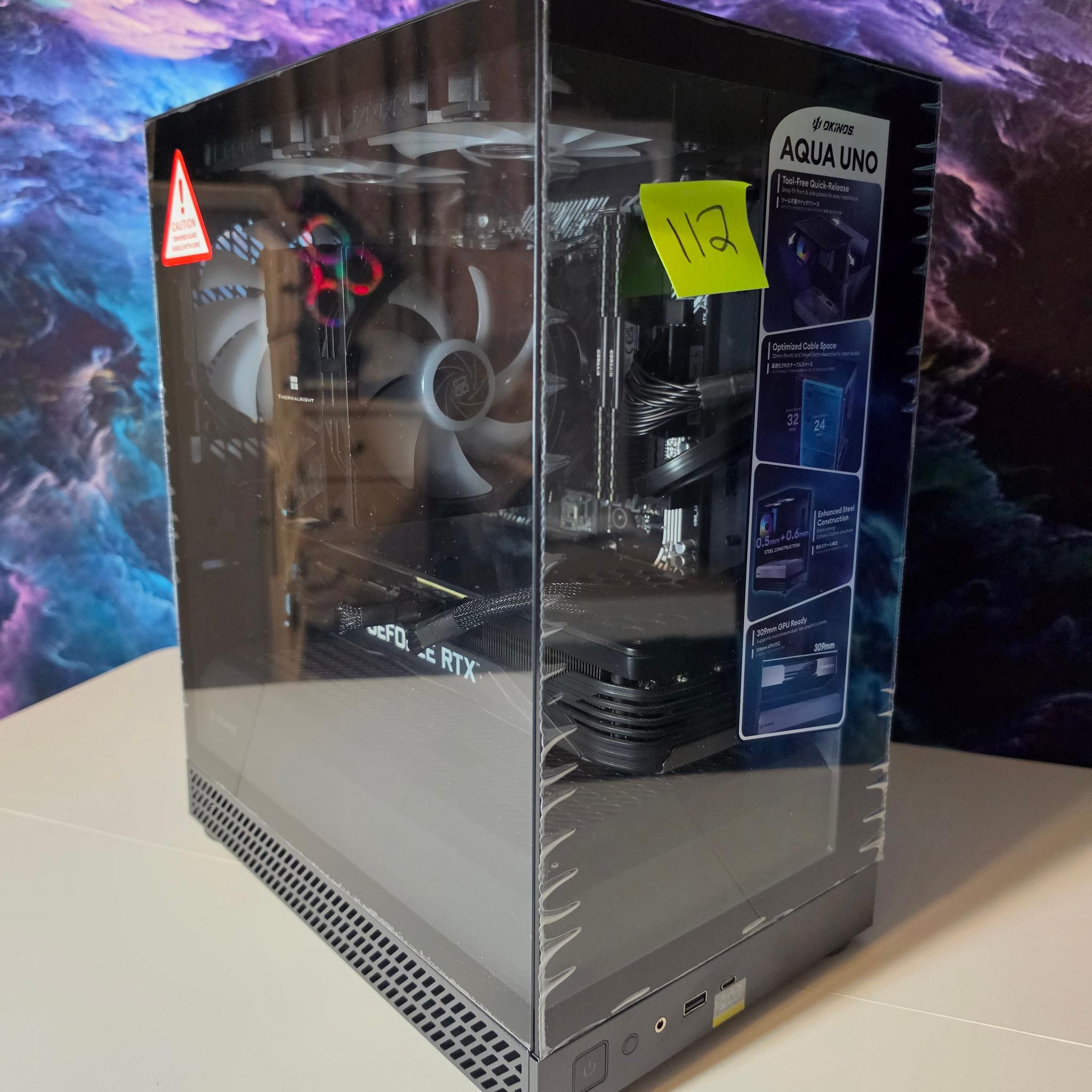 PNY RTX 3070 8gb + Ryzen 3700x PC Build #112
