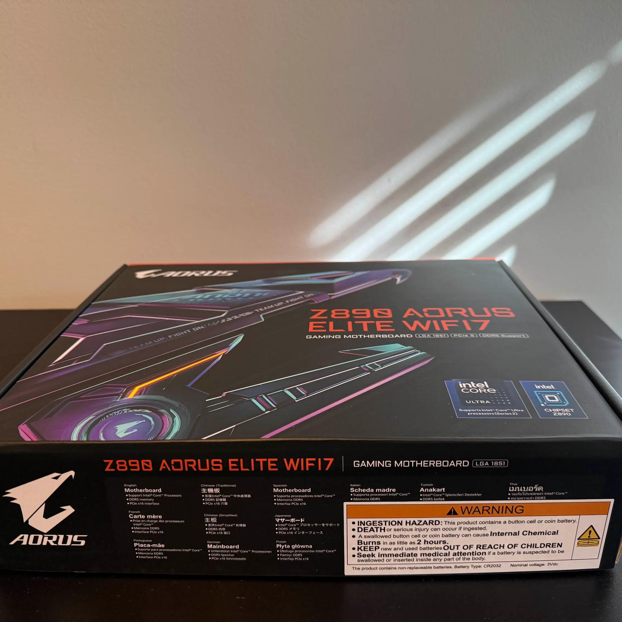 |NEW| Gigabyte Z890 AORUS ELITE WIFI7 ATX LGA1851 Motherboard
