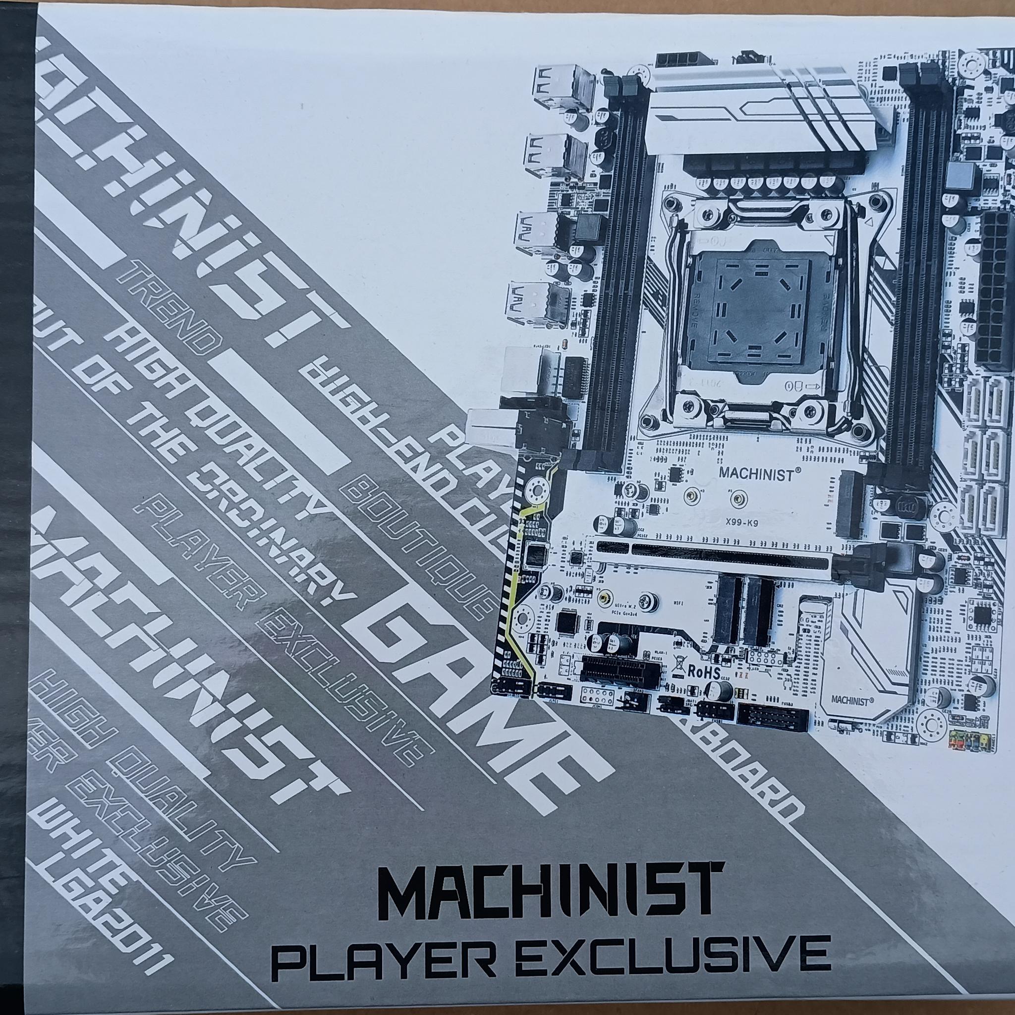 Machinist X99 K9 MB /W Xeon E5-2660 v4 & 8GB DDR4 Ram