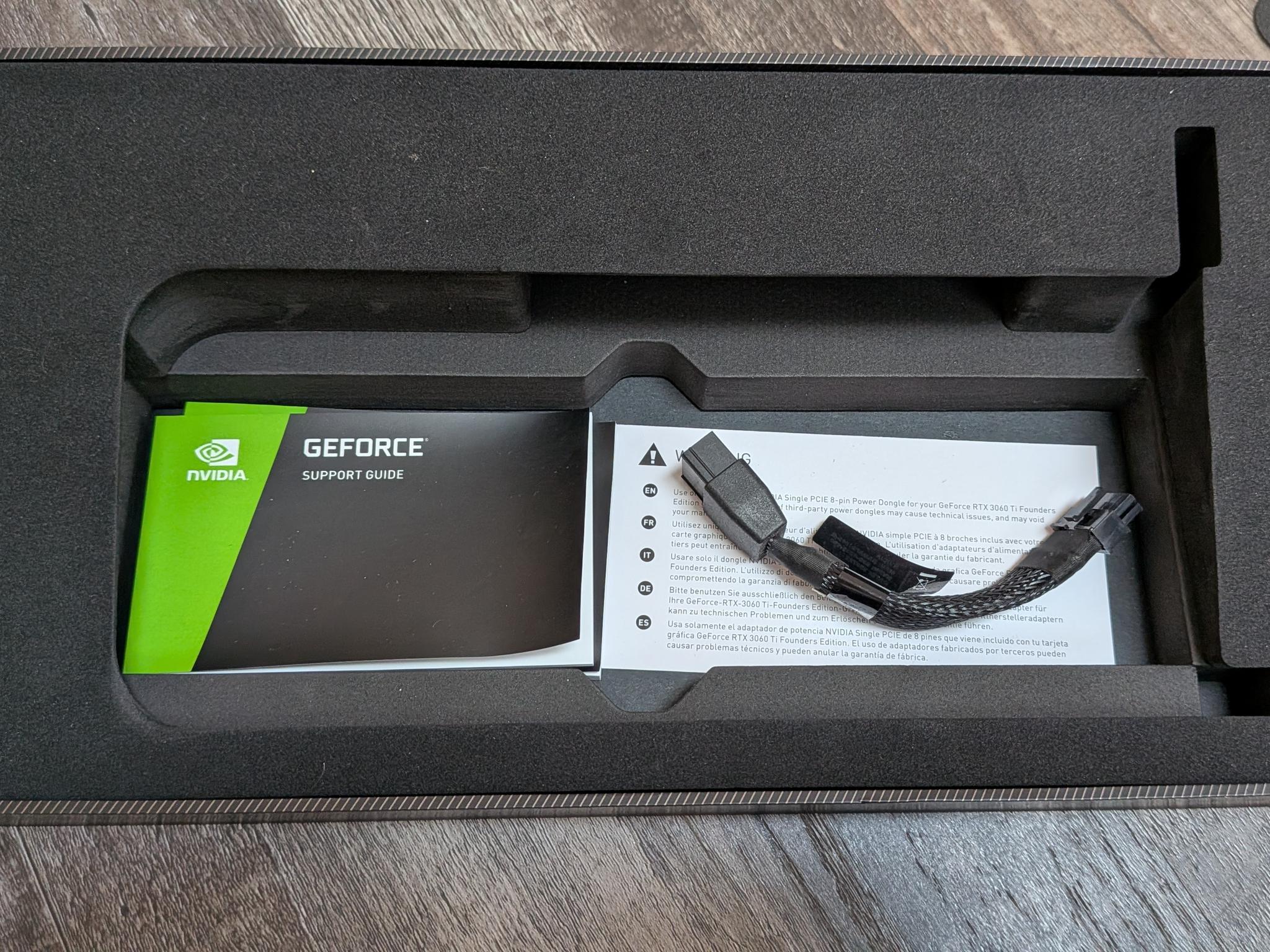 NVIDIA GeForce RTX 3060 Ti Founders Edition 8GB GDDR6