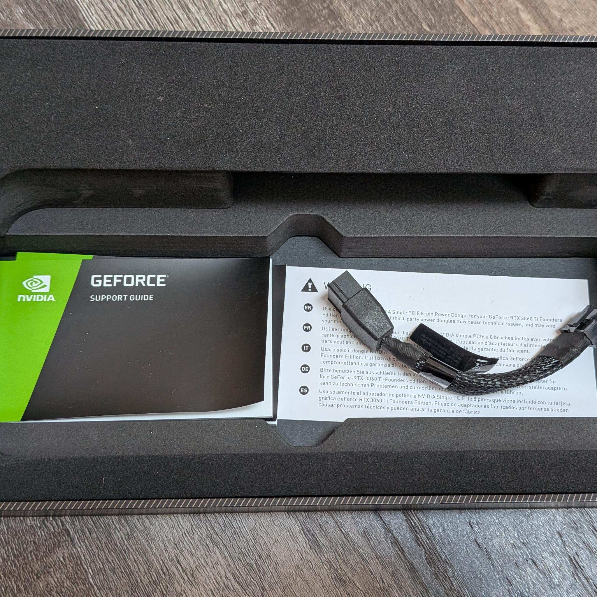 NVIDIA GeForce RTX 3060 Ti Founders Edition 8GB GDDR6