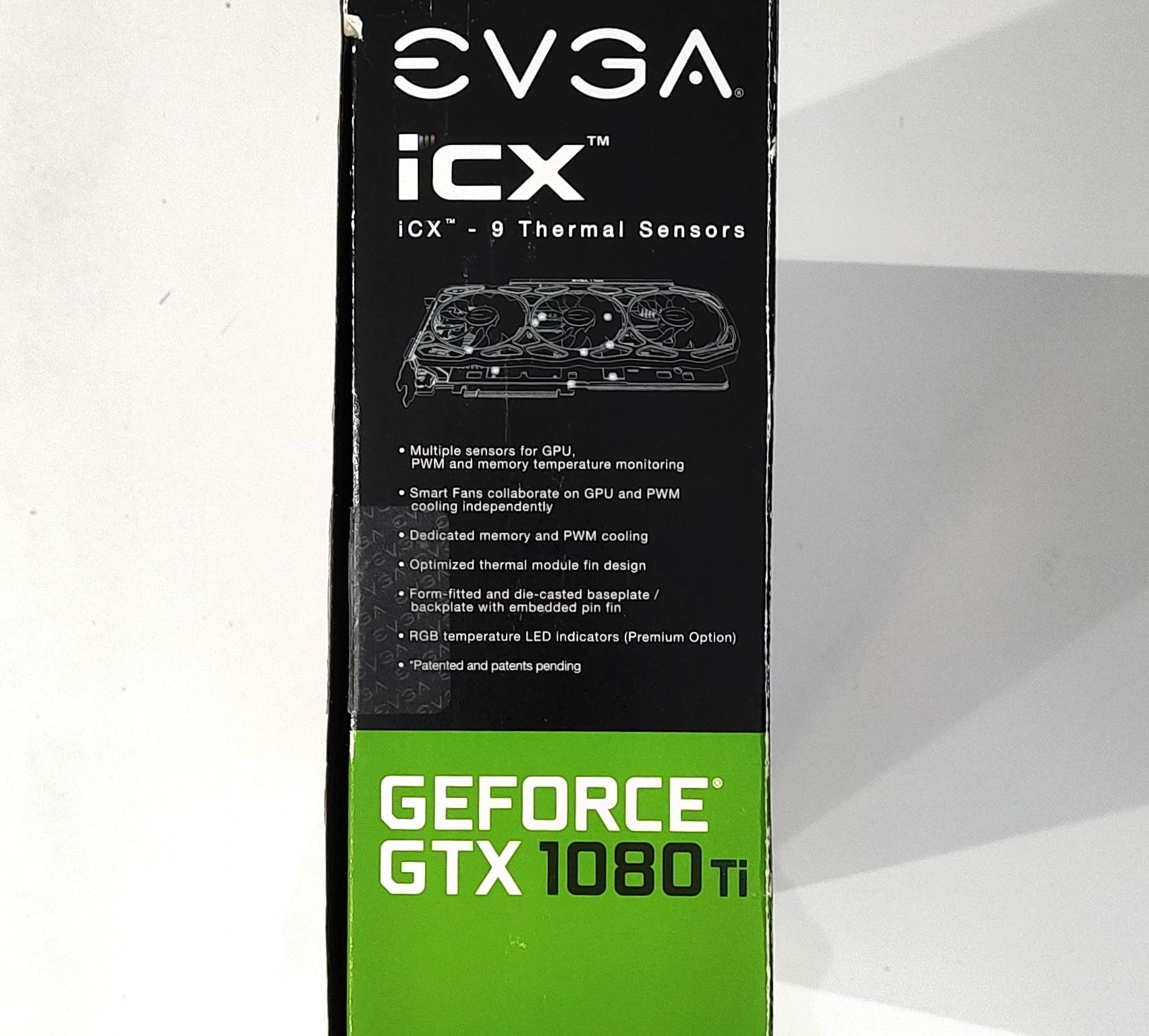 EVGA Geforce GTX 1080Ti icx 11GB FTW3