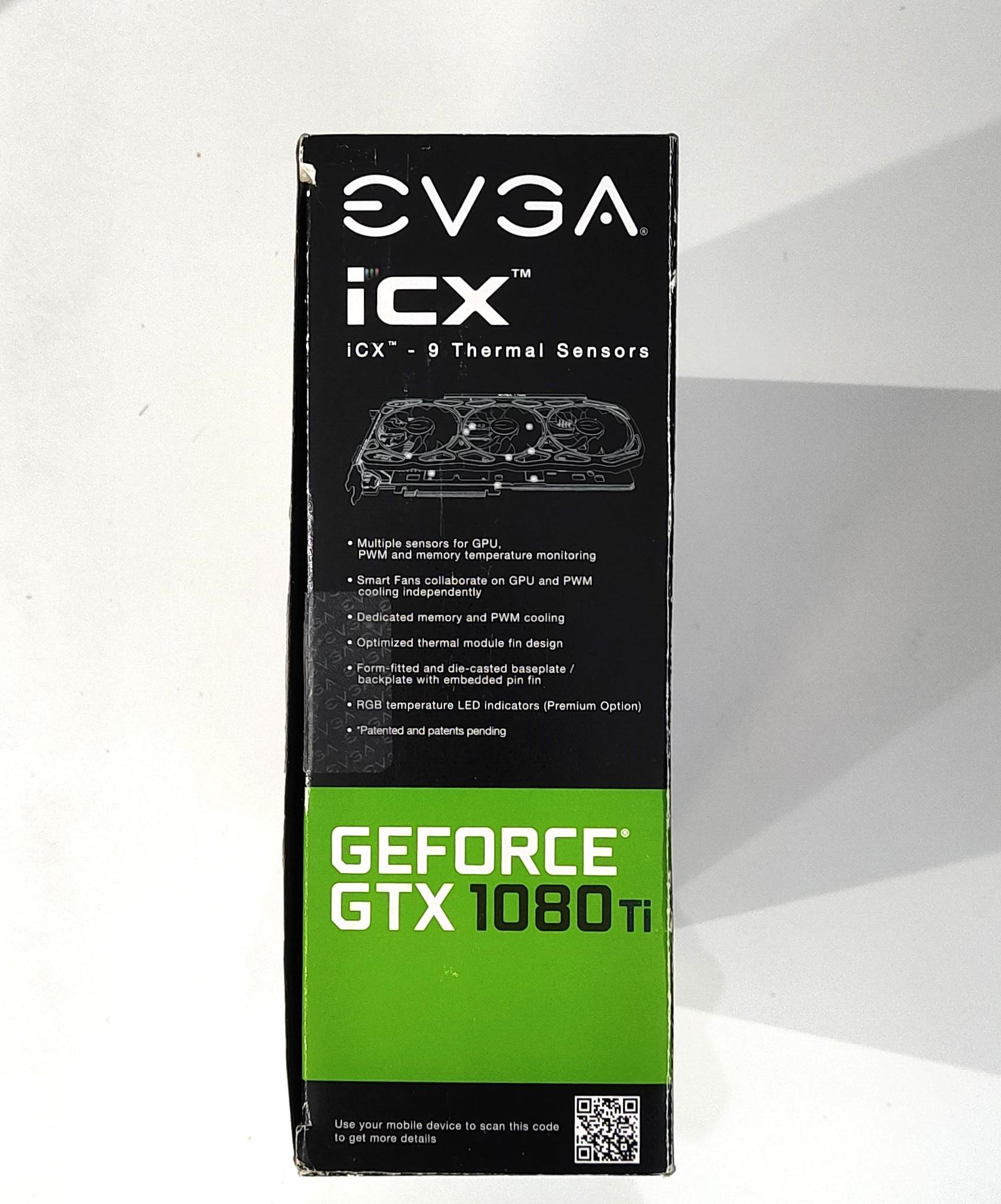 EVGA Geforce GTX 1080Ti icx 11GB FTW3