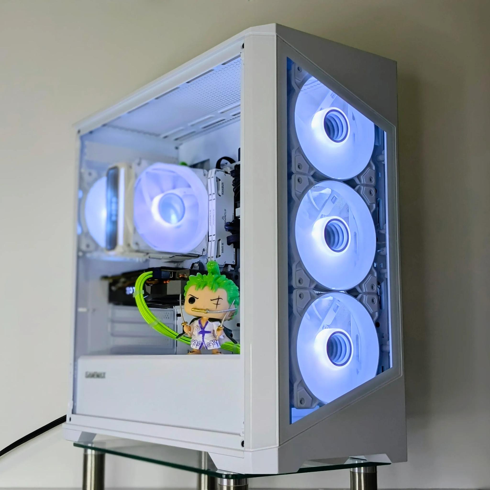 ⚔️🗡️Roronoa Zoro Gaming PC🟢GTX 1070TI 🟢I7-6700🟢16GB RAM🟢500GB NVMe SSD🟢Windows 10 Pro