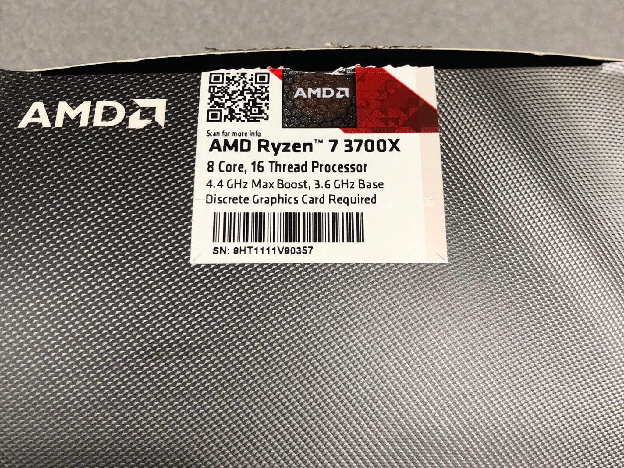 AMD Ryzen 7 3700X