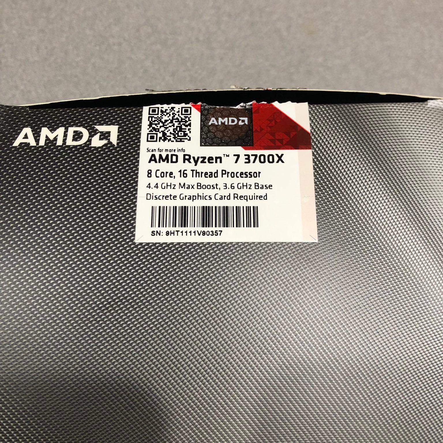 AMD Ryzen 7 3700X