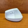Logitech Lift Vertical Ergonomic Mouse Off-White right-handed