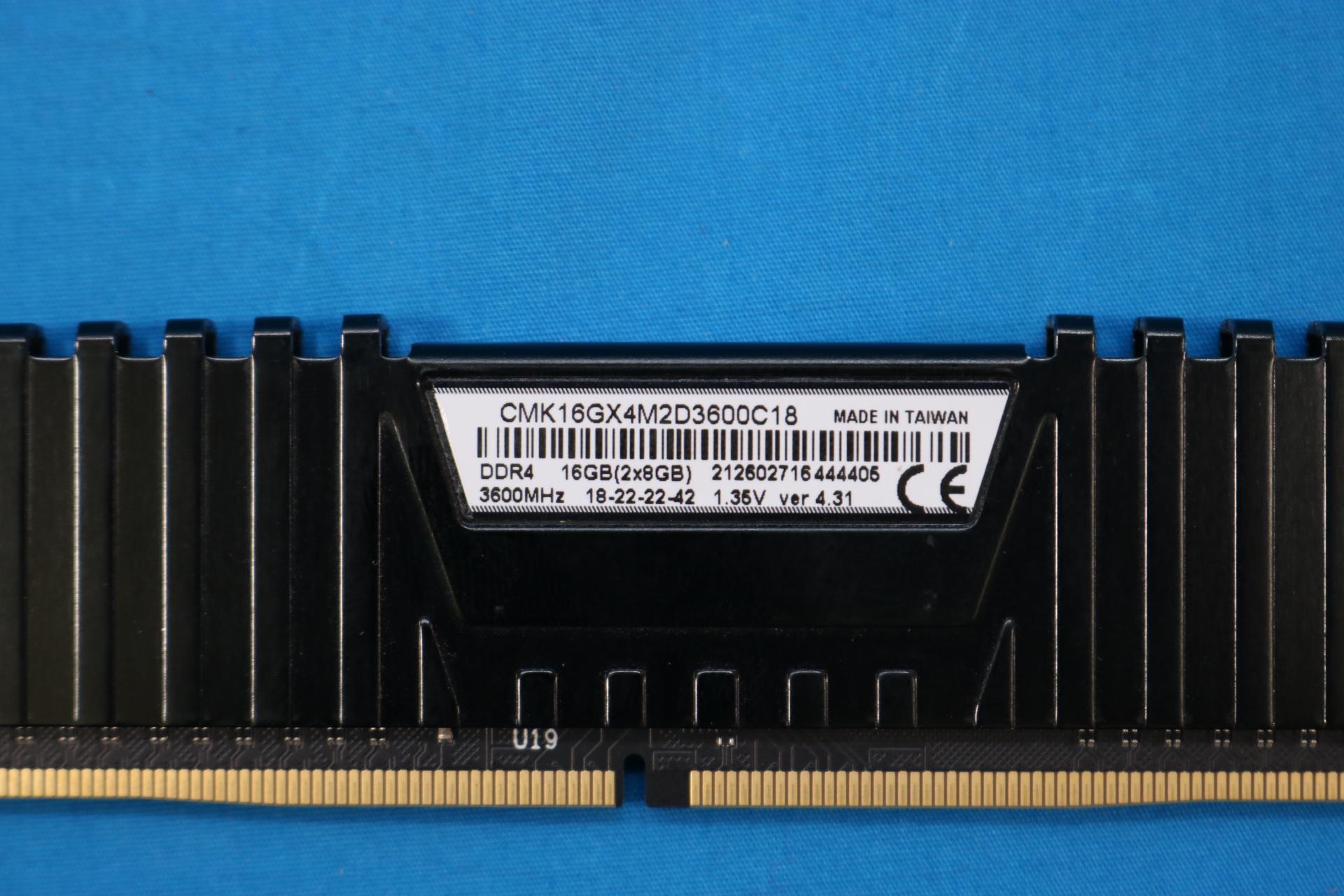2x8GB DDR4 3600mhz Corsair RAM - CMK16GX4M2D3600C18 - 4119674086